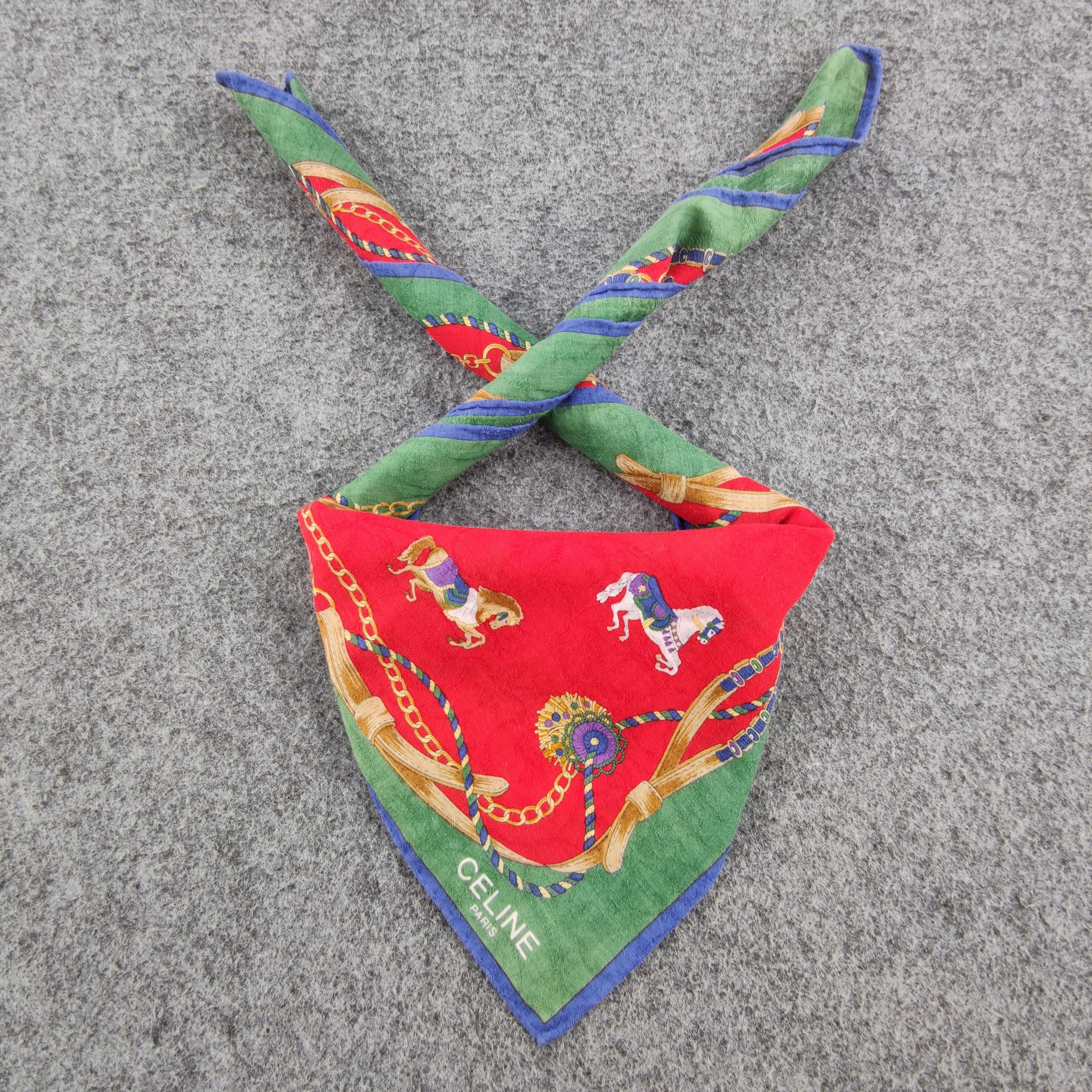 Celine Celine Handkerchief/Neckerchief/Bandana HC467 Size ONE SIZE - 1 Thumbnail