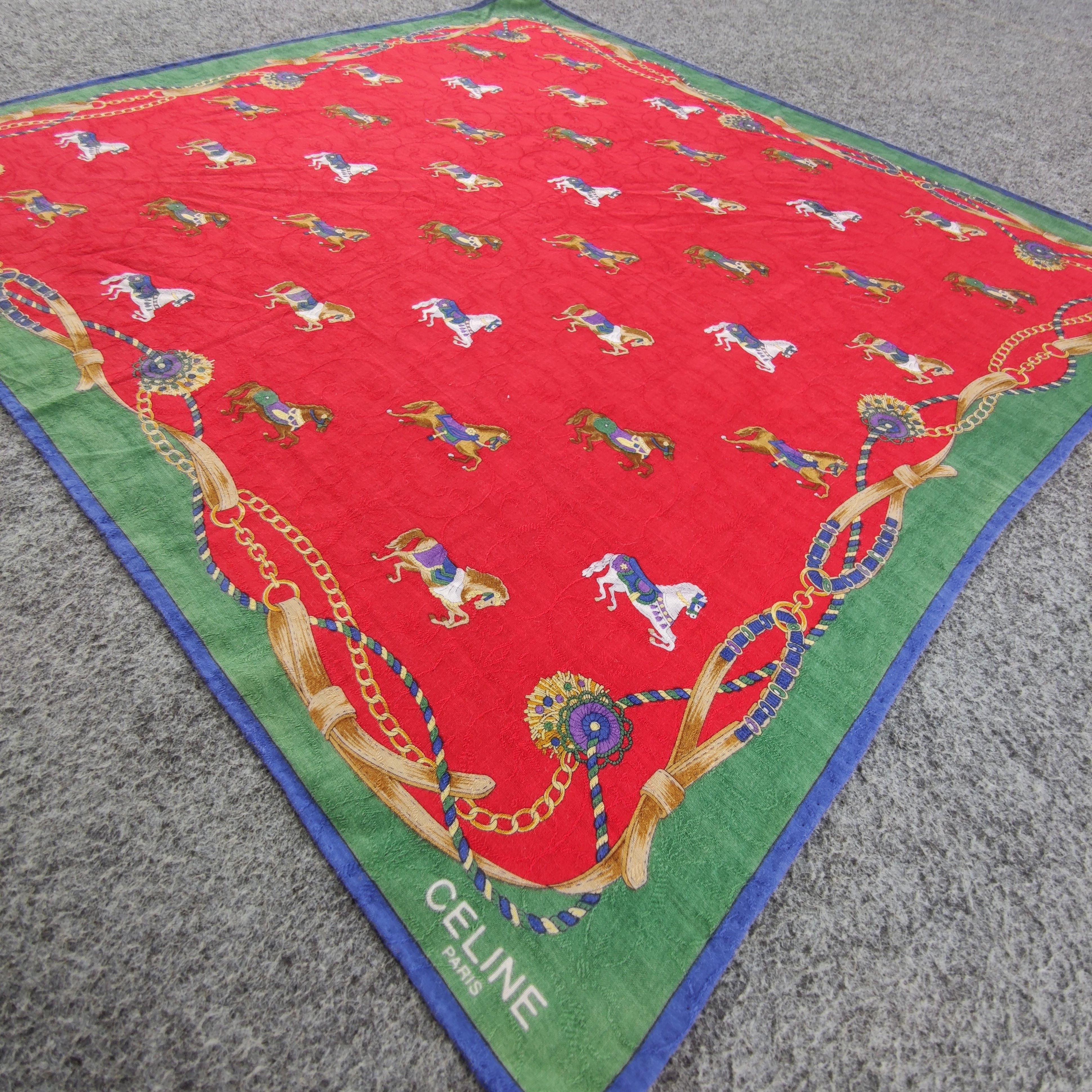 Celine Celine Handkerchief/Neckerchief/Bandana HC467 Size ONE SIZE - 3 Thumbnail