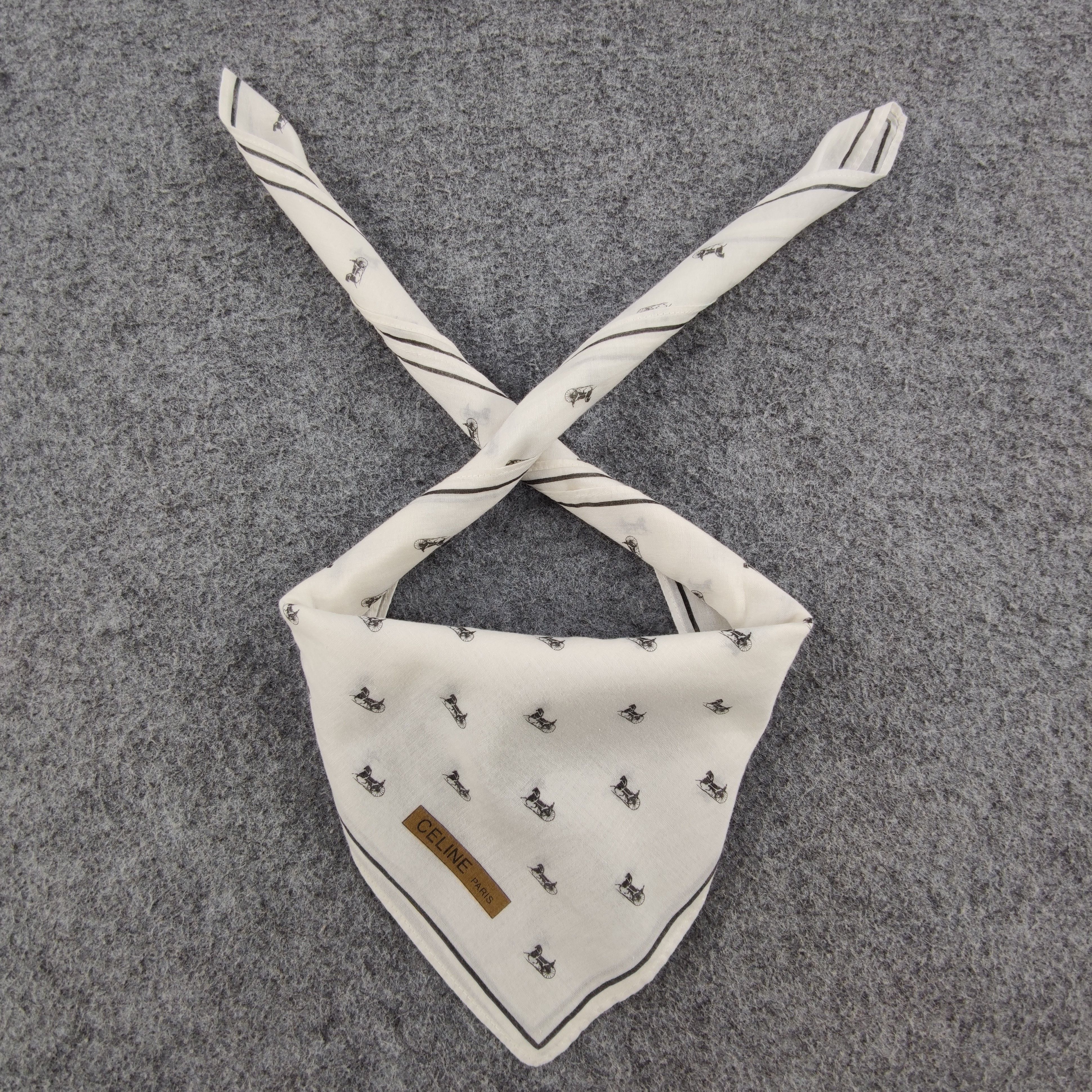 Celine Celine Handkerchief/Neckerchief/Bandana HC472 Size ONE SIZE - 1 Thumbnail