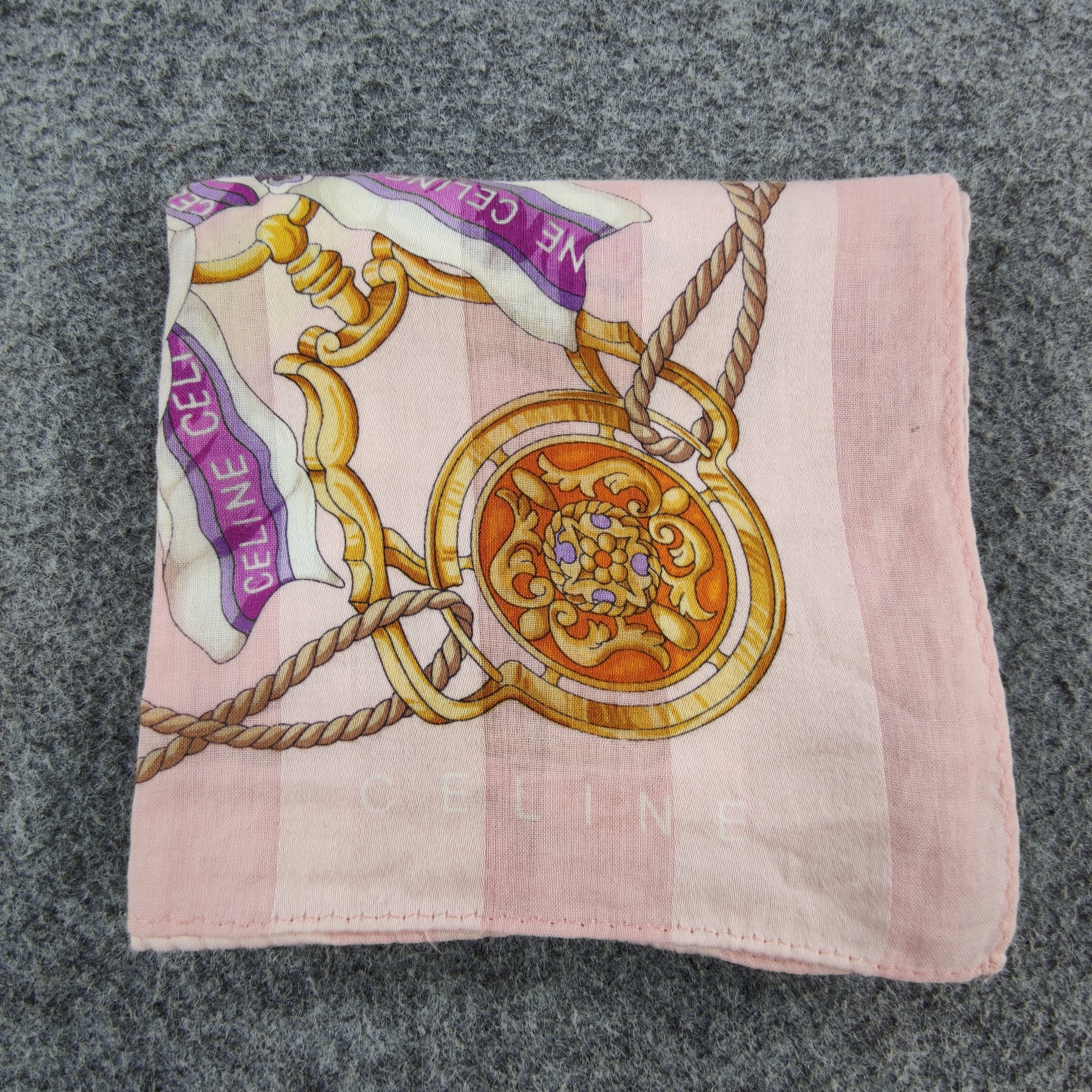 Celine Celine Handkerchief/Neckerchief/Bandana hc475 Size ONE SIZE - 5 Thumbnail