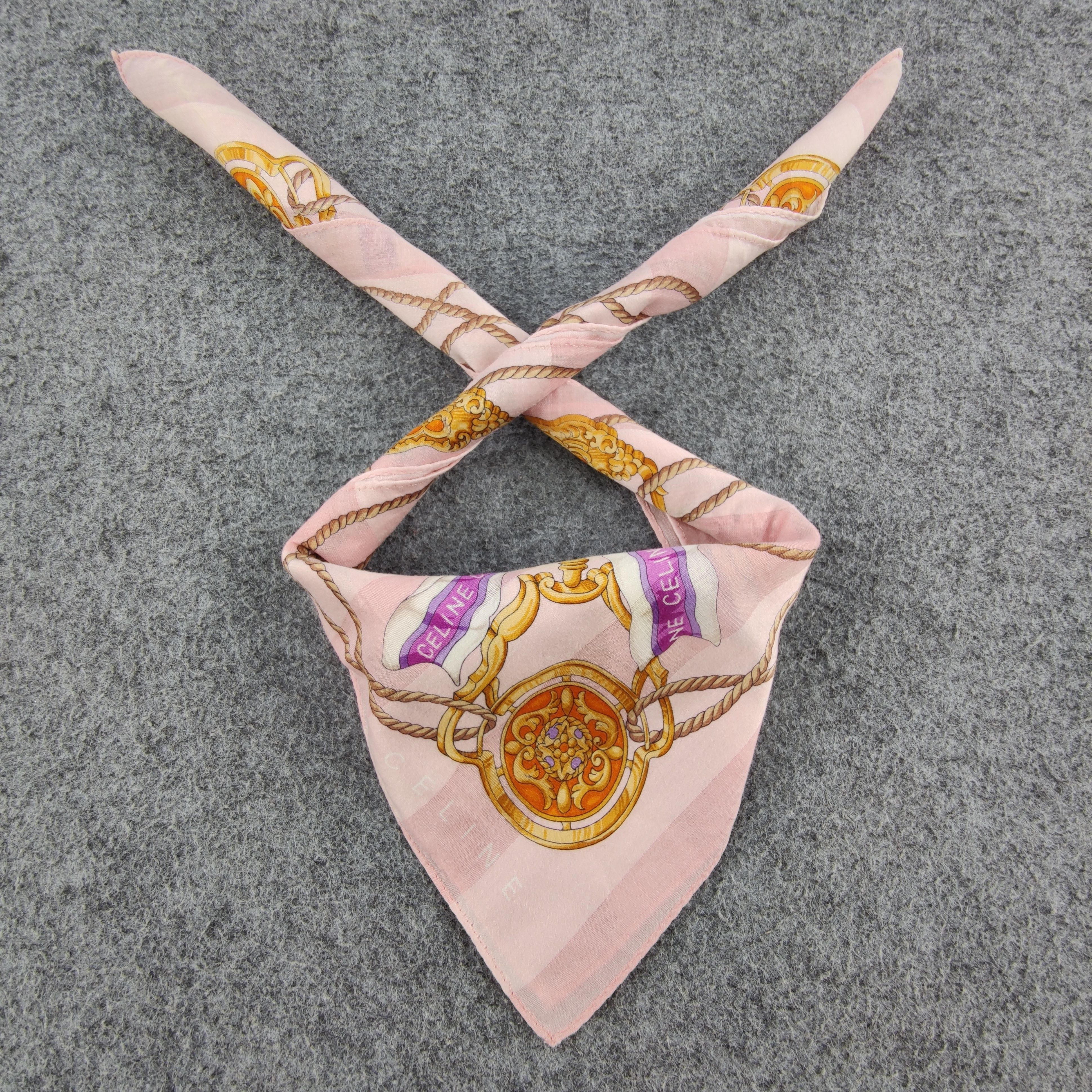 Celine Celine Handkerchief/Neckerchief/Bandana hc475 Size ONE SIZE - 1 Thumbnail