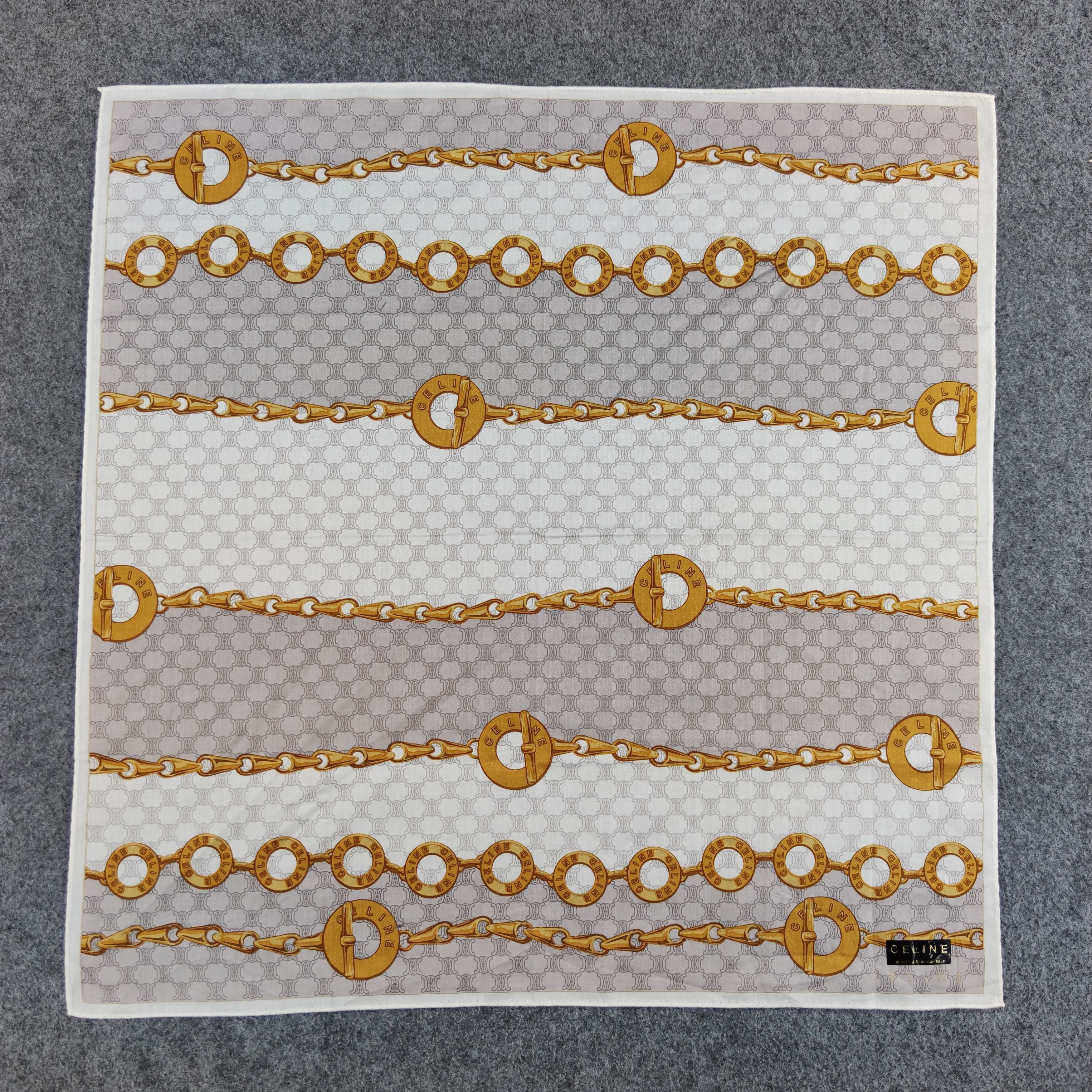 Celine Celine Handkerchief/Neckerchief/Bandana HC480 Size ONE SIZE - 2 Thumbnail