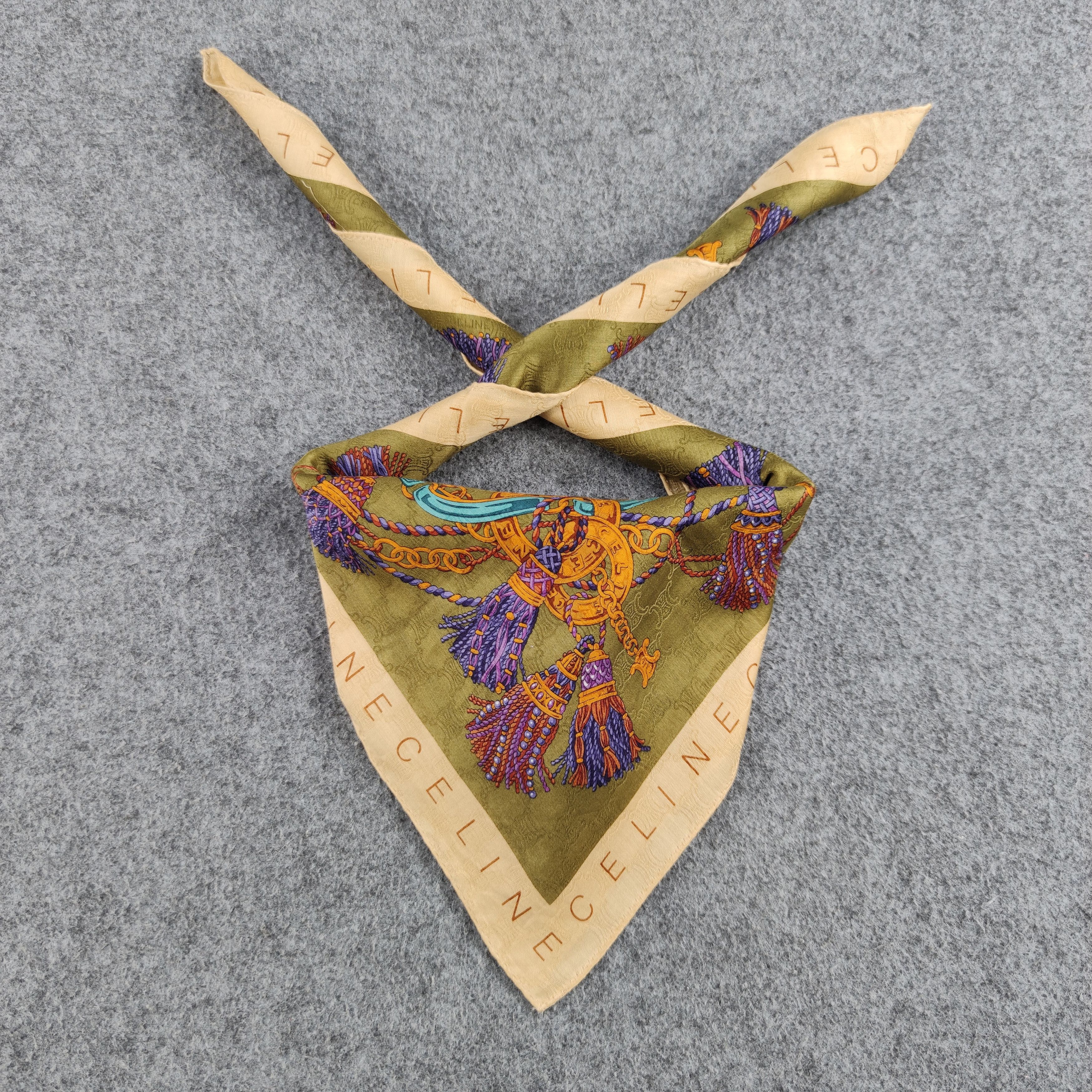 Celine Celine Handkerchief/Neckerchief/Bandana HC481 Size ONE SIZE - 1 Thumbnail