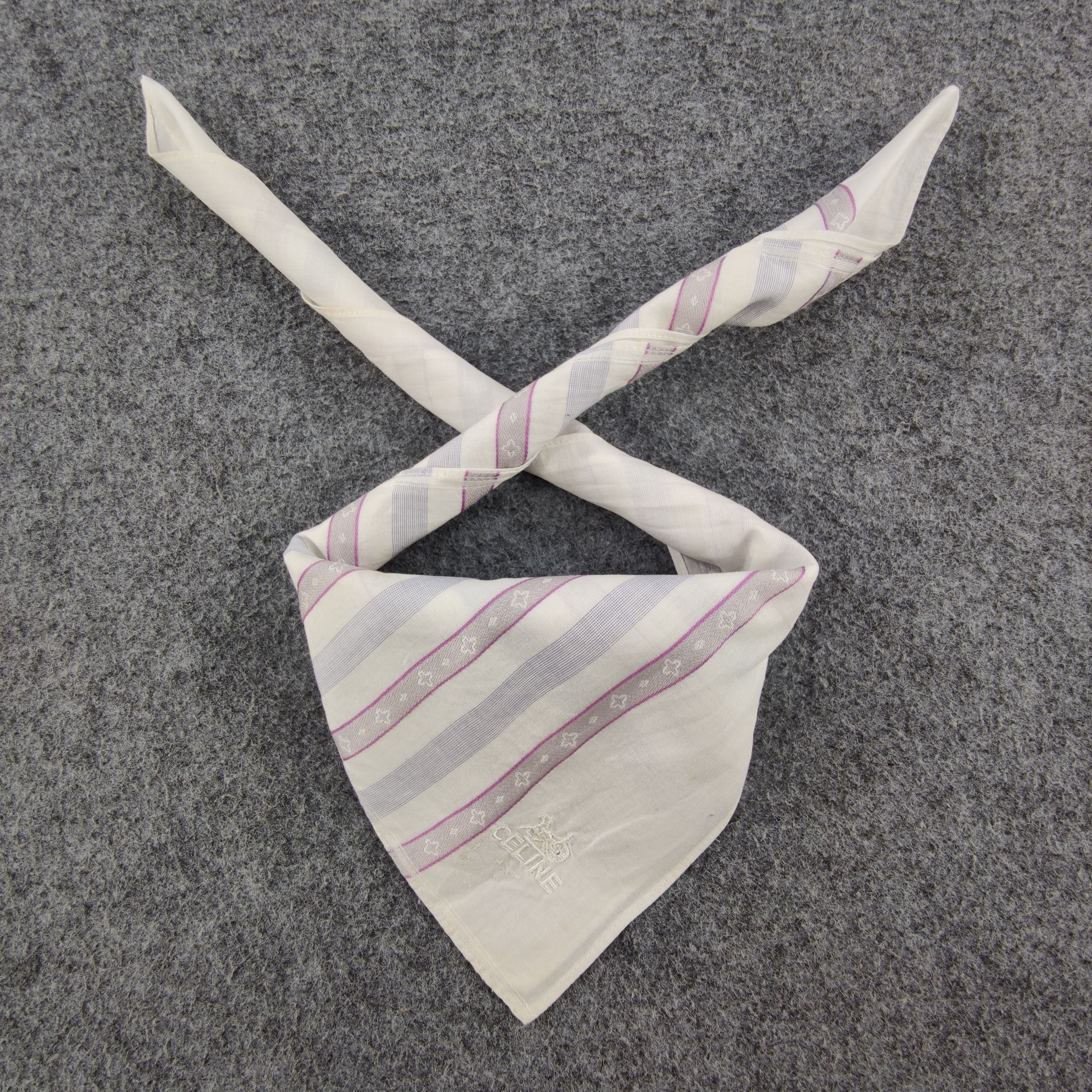 Vintage Celine Handkerchief/Neckerchief/Bandana Size ONE SIZE - 1 Thumbnail