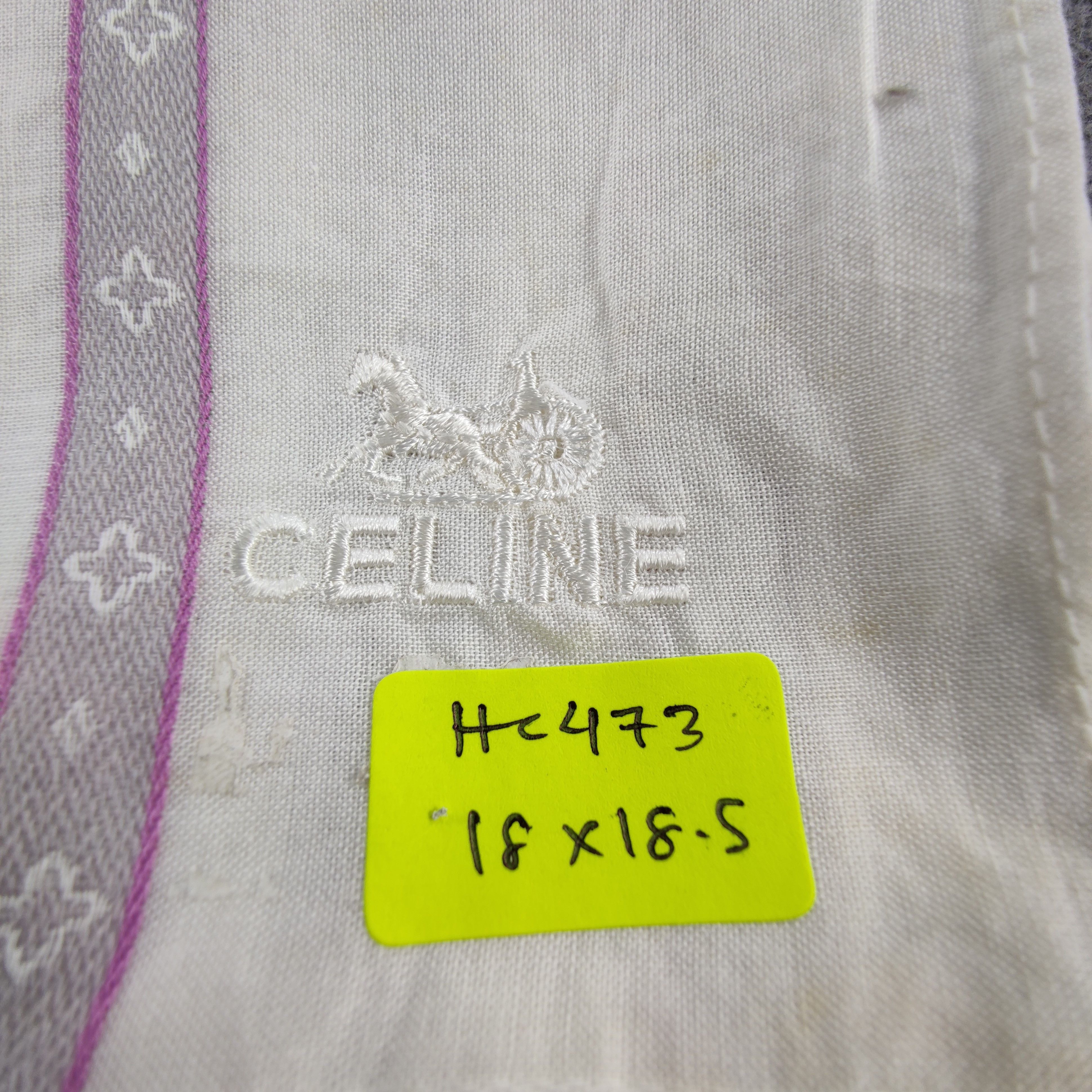 Vintage Celine Handkerchief/Neckerchief/Bandana Size ONE SIZE - 7 Thumbnail