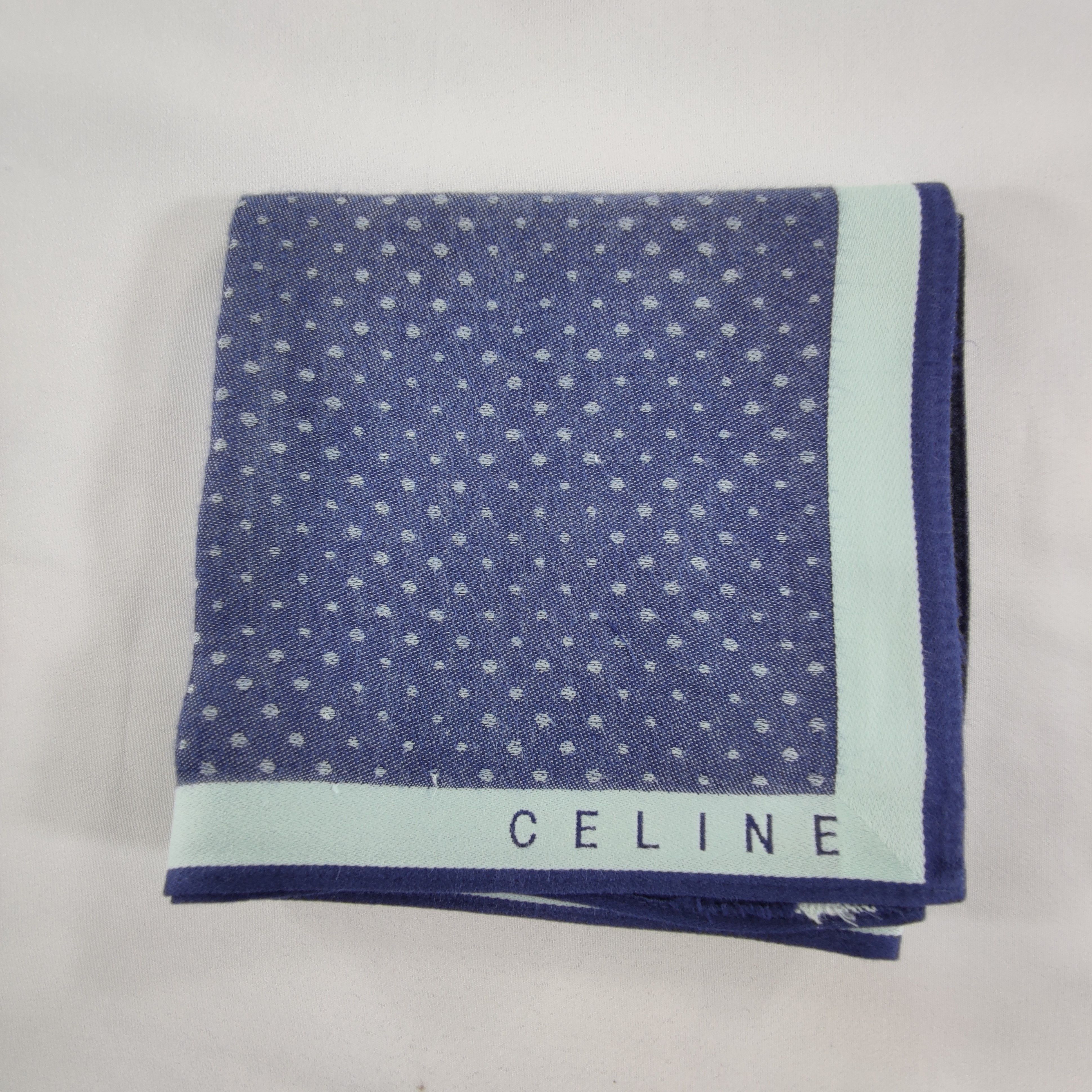 Vintage Celine Handkerchief/Neckerchief/Bandana Size ONE SIZE - 4 Thumbnail
