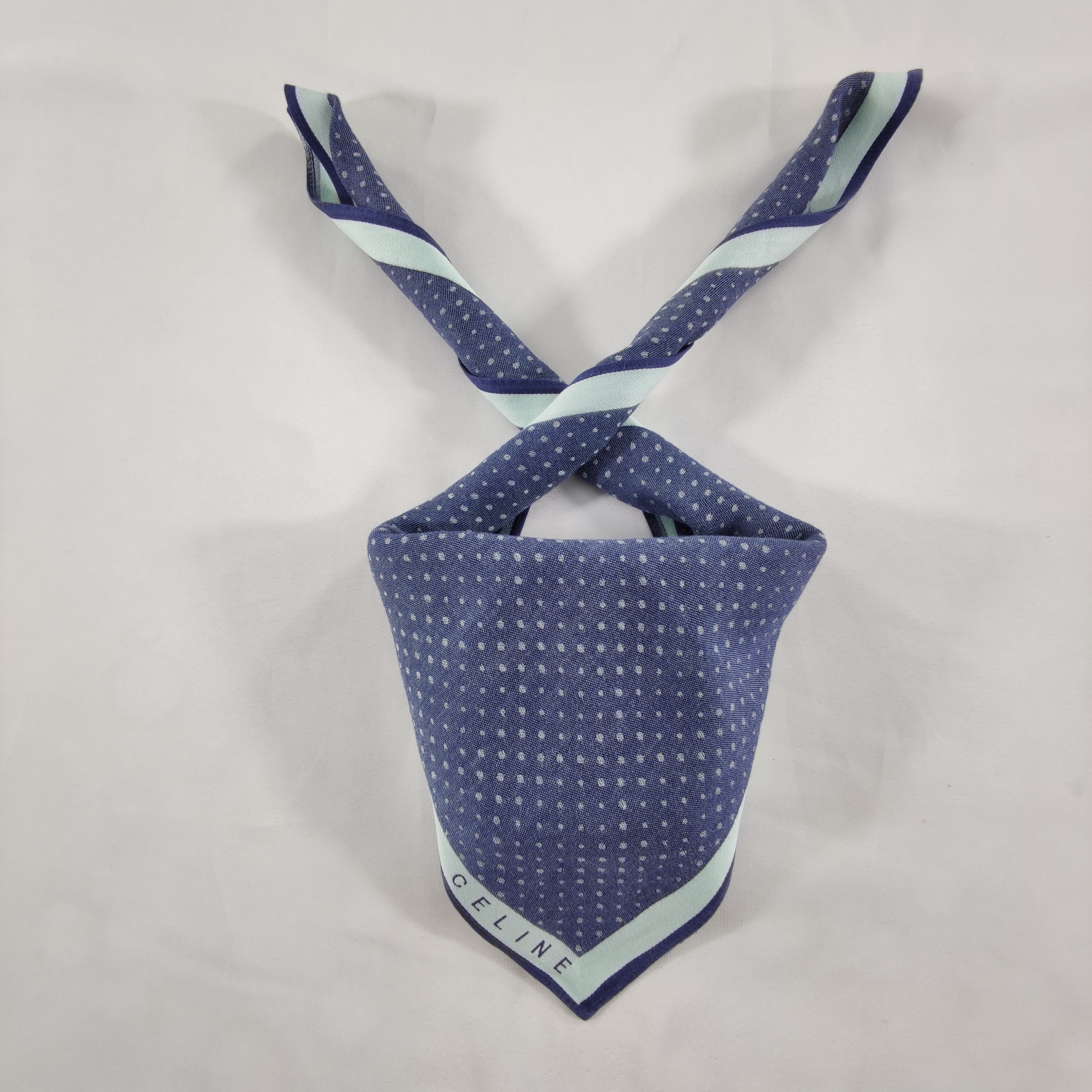 Vintage Celine Handkerchief/Neckerchief/Bandana Size ONE SIZE - 1 Thumbnail