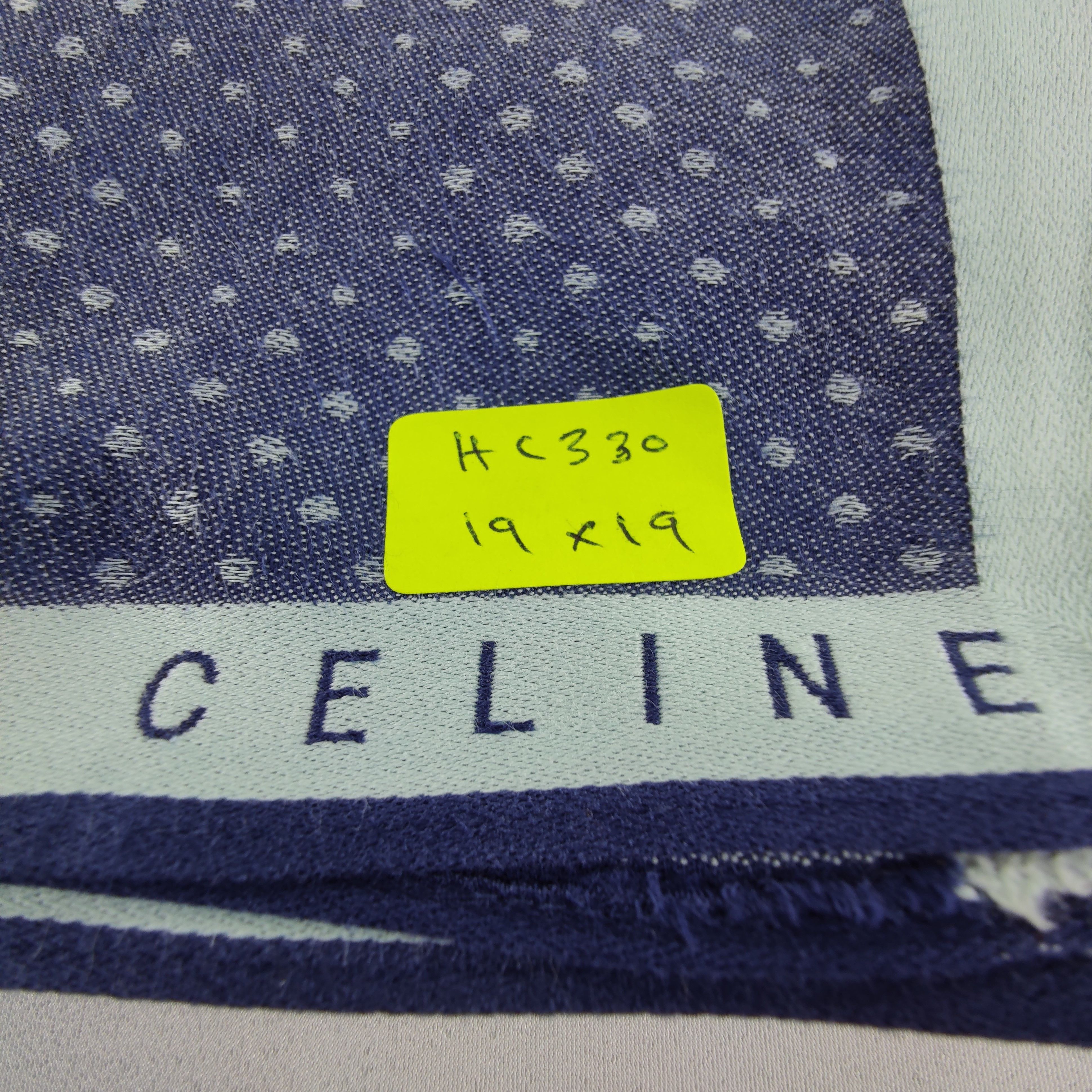 Vintage Celine Handkerchief/Neckerchief/Bandana Size ONE SIZE - 5 Thumbnail