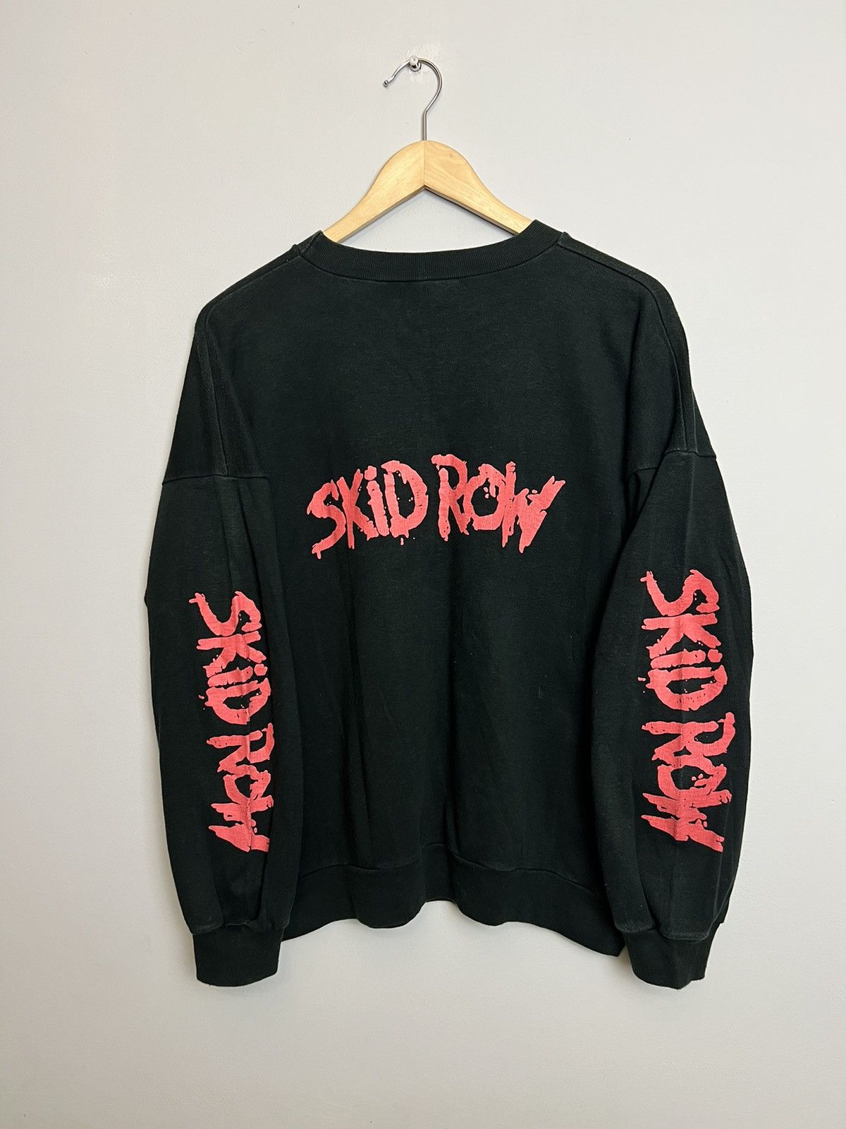 Band Tees Rare 80s Skid Row Vintage Rock Metal Band Vintage Crewneck Size US L / EU 52-54 / 3 - 2 Thumbnail