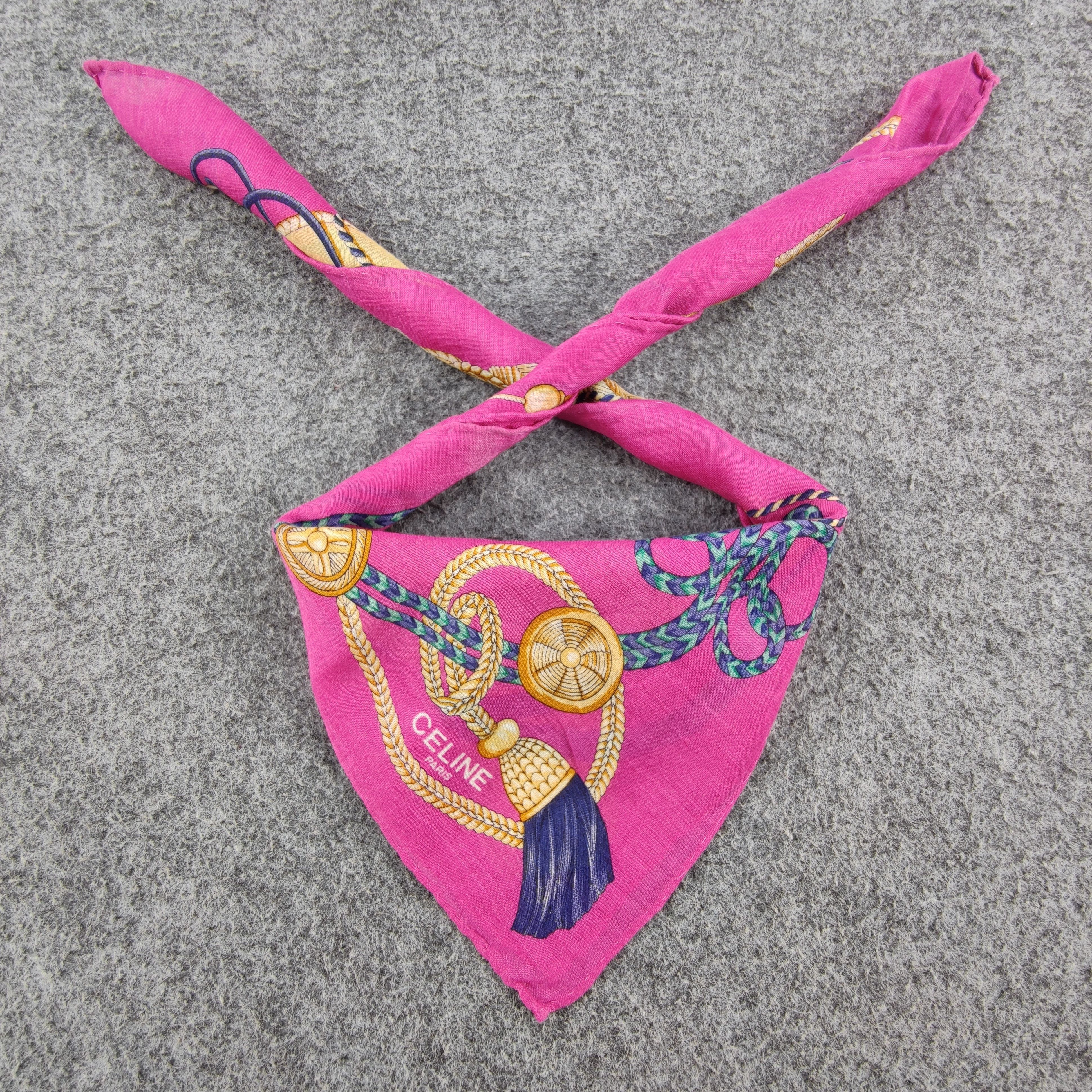 Celine Celine Handkerchief/Neckerchief/Bandana HC474 Size ONE SIZE - 1 Thumbnail