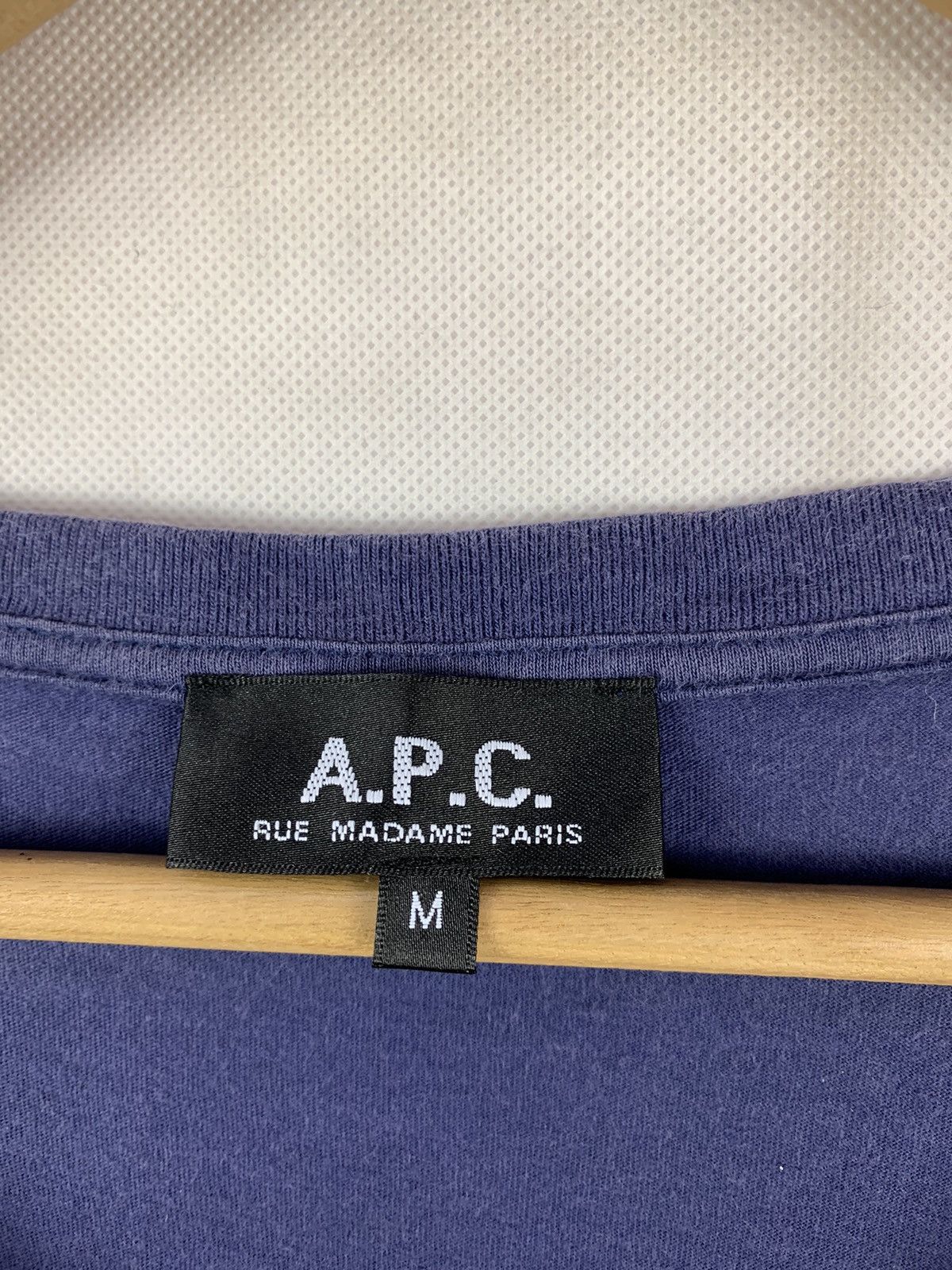 A.P.C. Offer! APC Madame Rue Paris Essentials Plain Tee Size M / US 6-8 / IT 42-44 - 4 Thumbnail