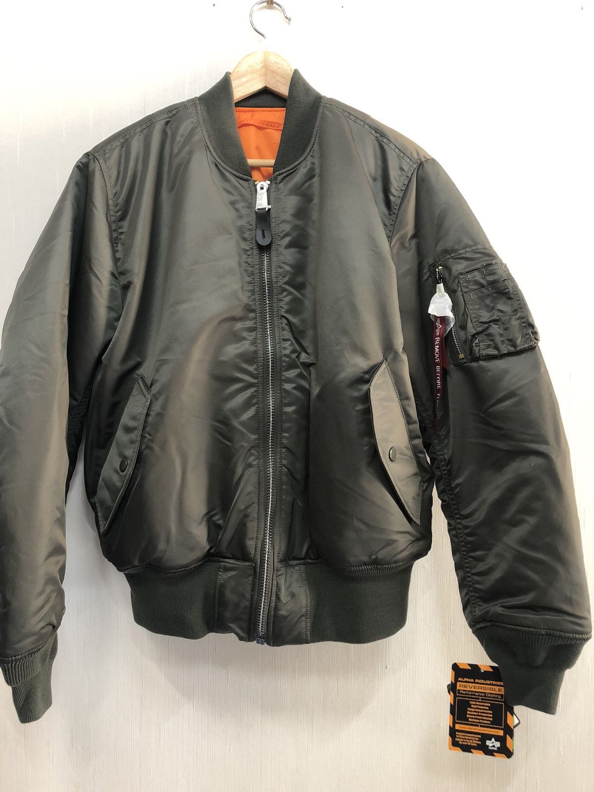 Alpha Industries NEW MA-1 Flight Jacket | Grailed