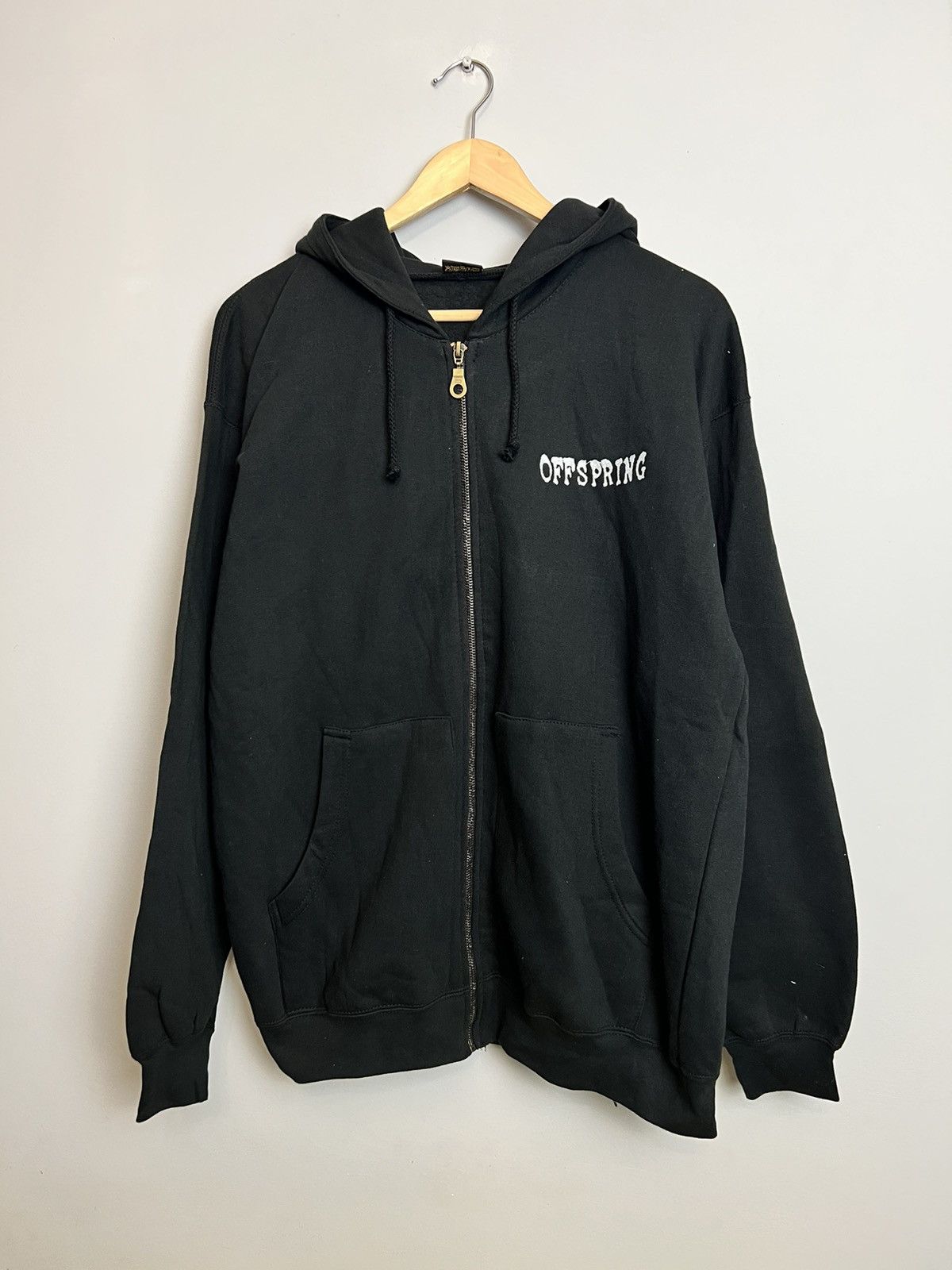 Band Tees Rare 00s Vintage The Offspring Conspiracy Punk Band Hoodie Size US L / EU 52-54 / 3 - 2 Thumbnail