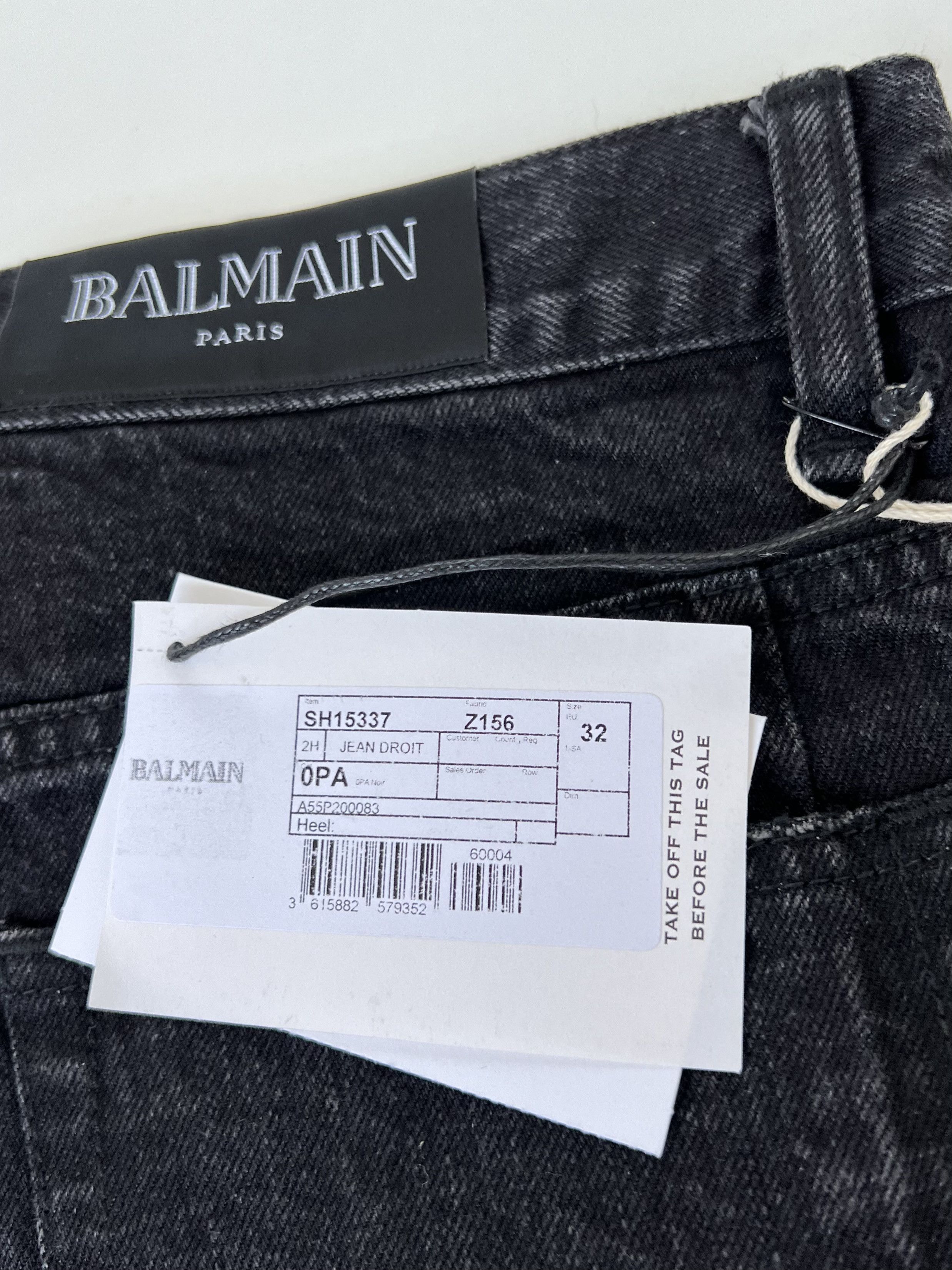 Balmain Distressed Biker Jeans Size US 32 / EU 48 - 9 Thumbnail