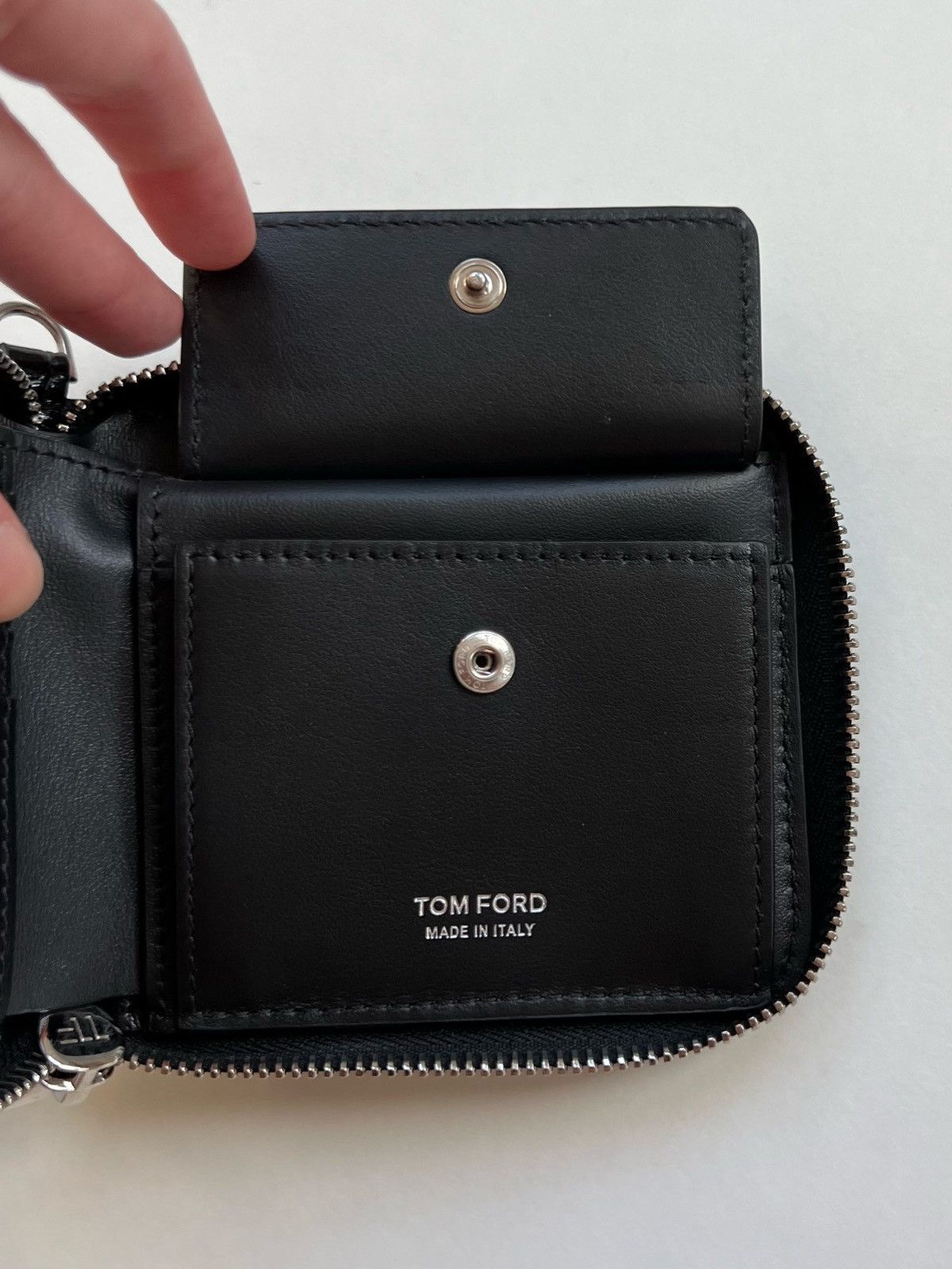 Tom Ford ALLIGATOR CHAIN WALLET Size ONE SIZE - 3 Thumbnail