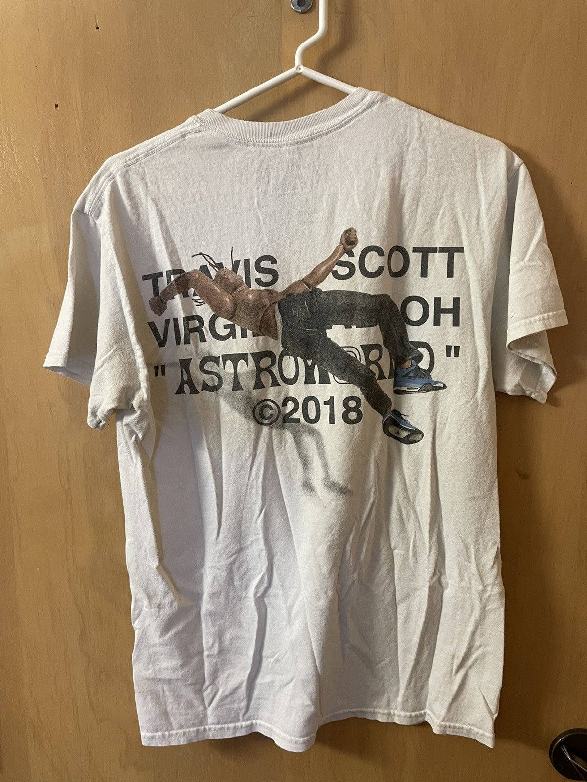 Travis Scott 2018 Travis Scott Virgil Abloh By a Thread Tee | Grailed