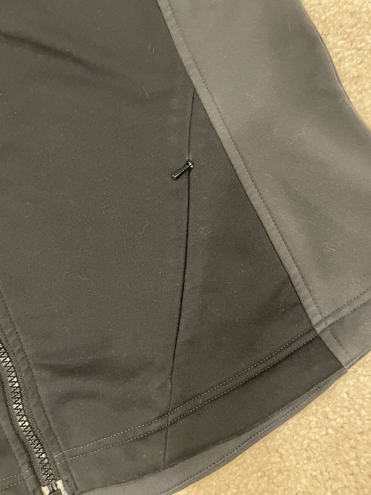 Nike × Nike ACG × Vintage Vintage Nike ACG Stealth Zipper Fleece Jacket Black Charcoal Size US M / EU 48-50 / 2 - 7 Thumbnail