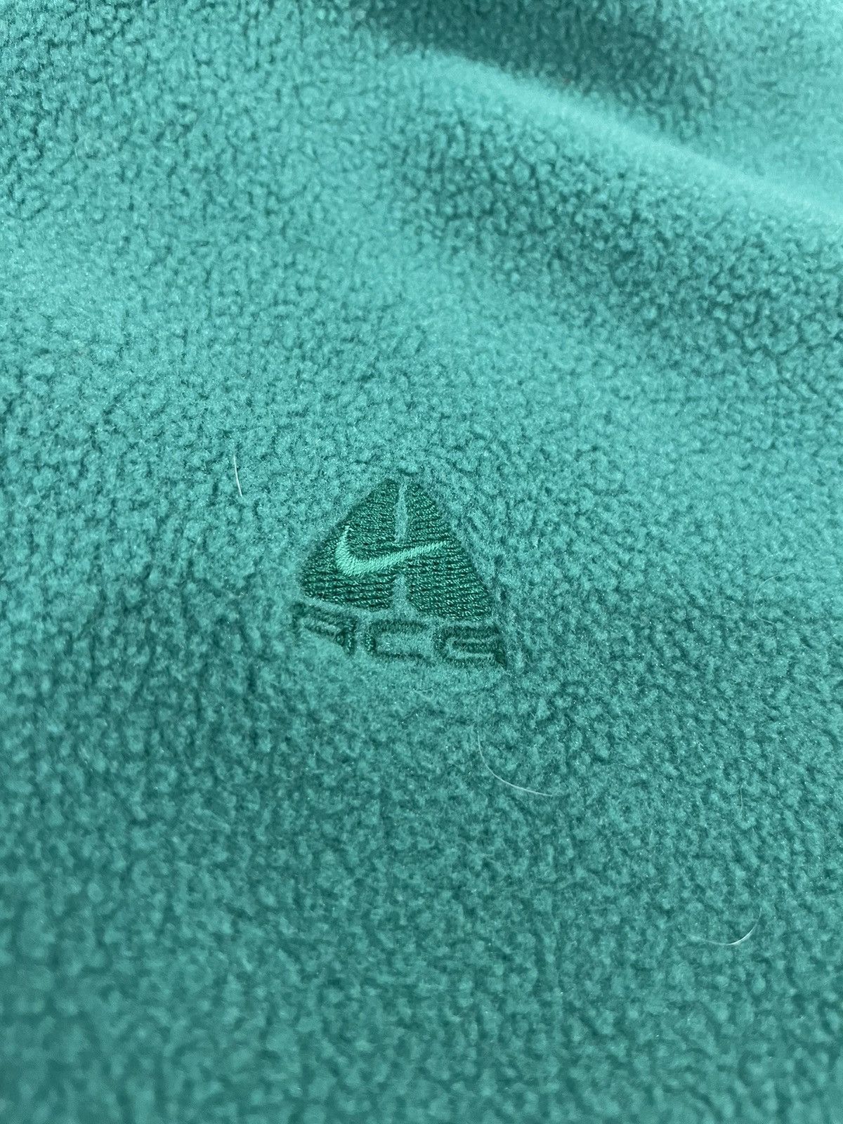 Nike × Nike ACG × Vintage Vintage Nike ACG Medium Pile Fleece Jacket Seafoam Size US S / EU 44-46 / 1 - 2 Thumbnail