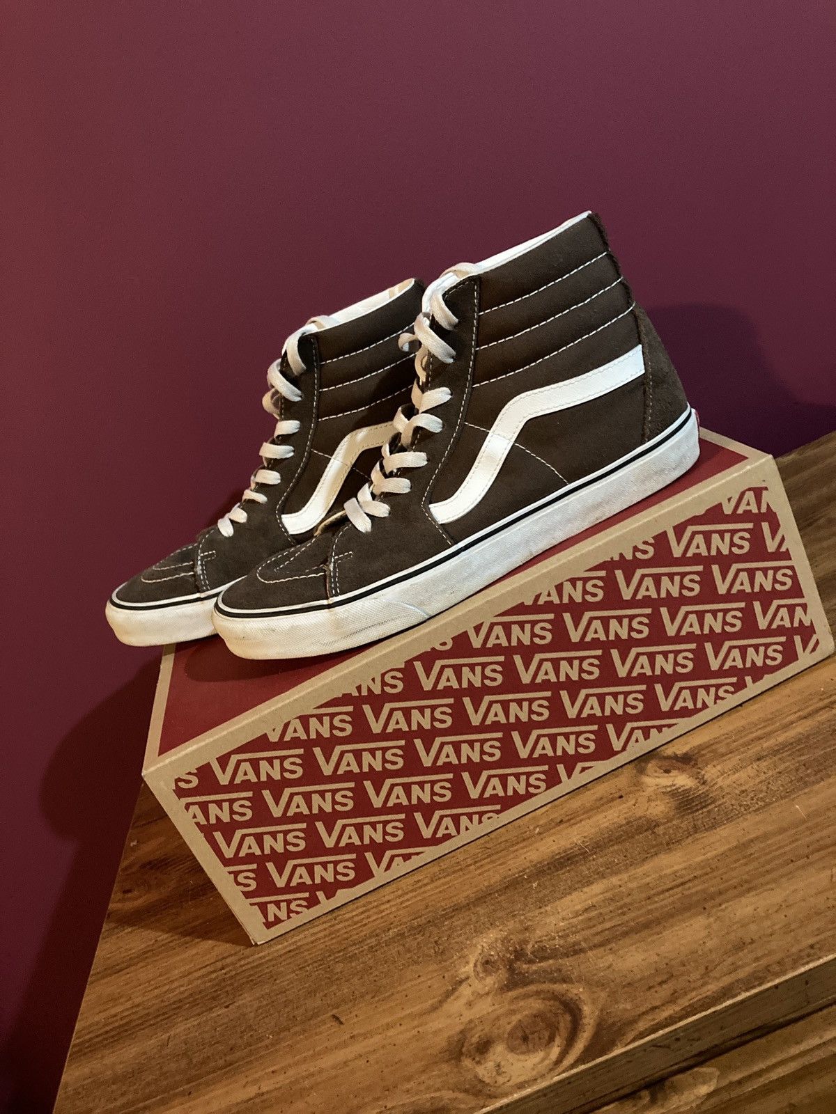 Other × Vans × Vintage mocha vans high tops Size US 9.5 / EU 42-43 - 1 Thumbnail
