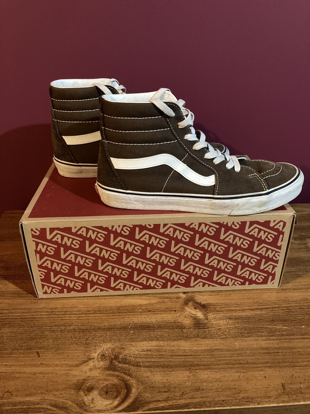 Other × Vans × Vintage mocha vans high tops Size US 9.5 / EU 42-43 - 3 Thumbnail