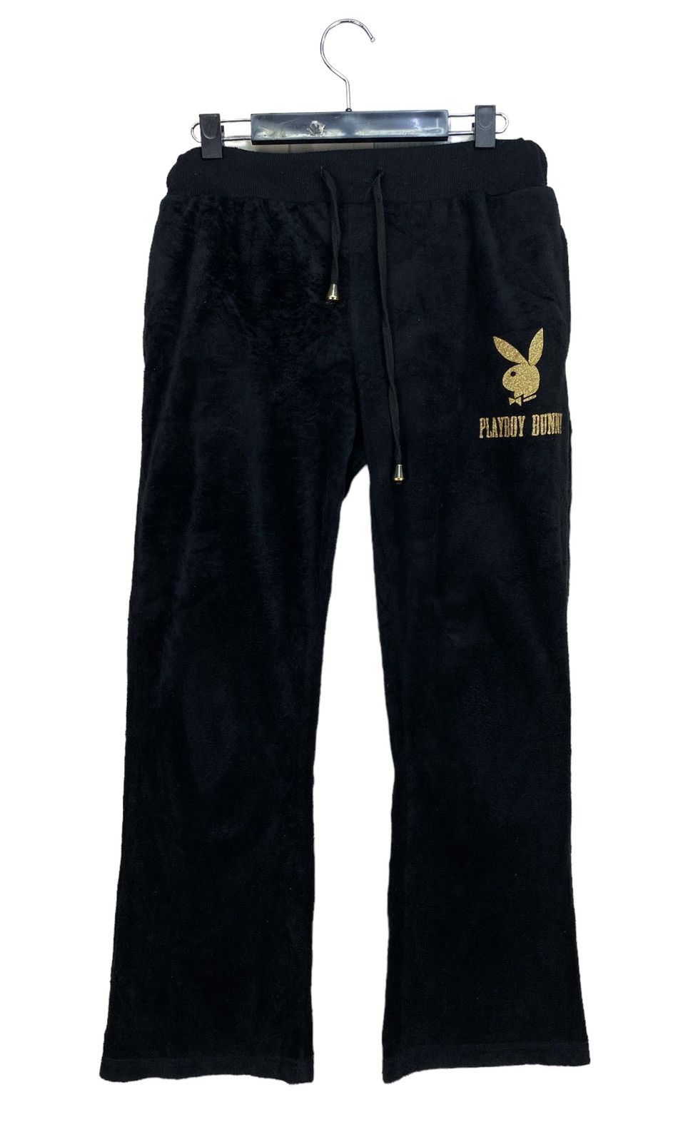 Playboy Playboy Bunny Velvet Joggerpants Size 30" / US 8 / IT 44 - 1 Thumbnail