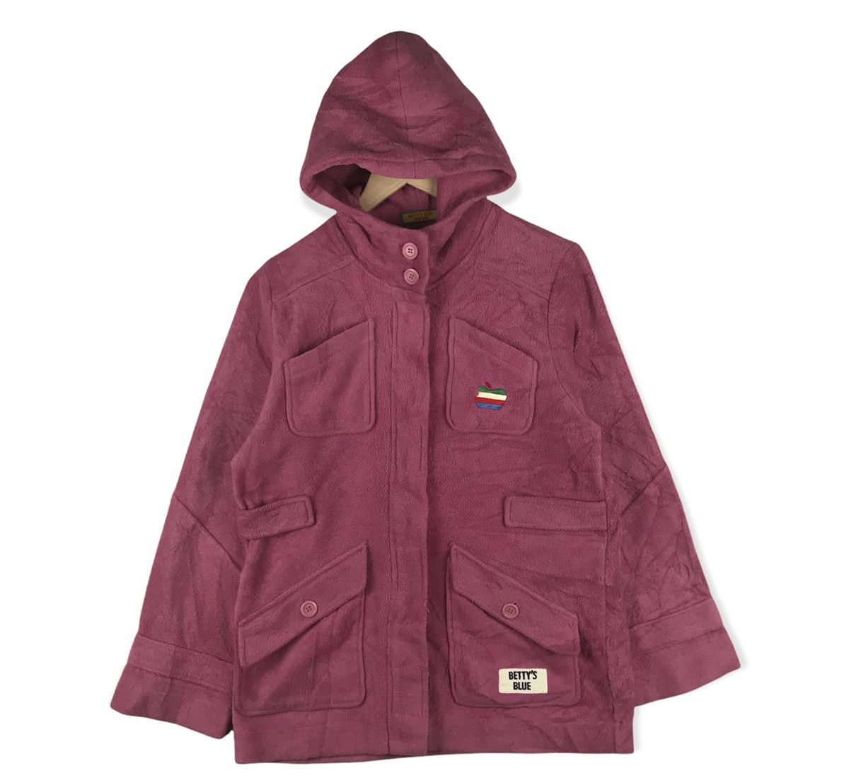 Japanese Brand Betty’s Blue By Shinji Abe Fleece Hoodie Jacket Size US M / EU 48-50 / 2 - 1 Thumbnail