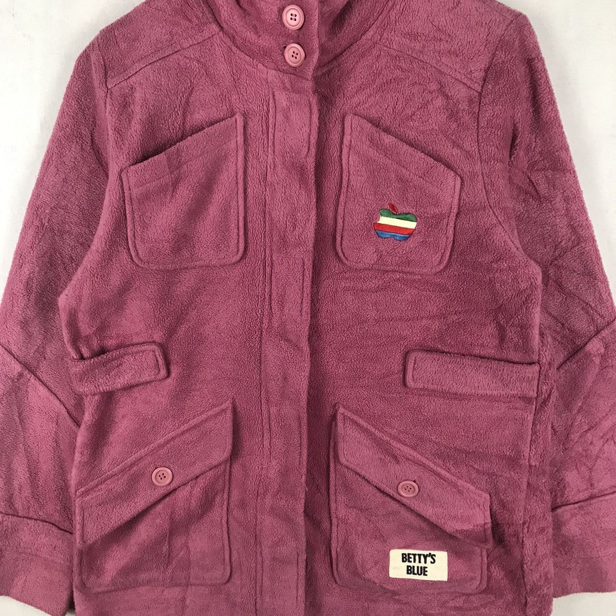 Japanese Brand Betty’s Blue By Shinji Abe Fleece Hoodie Jacket Size US M / EU 48-50 / 2 - 3 Thumbnail