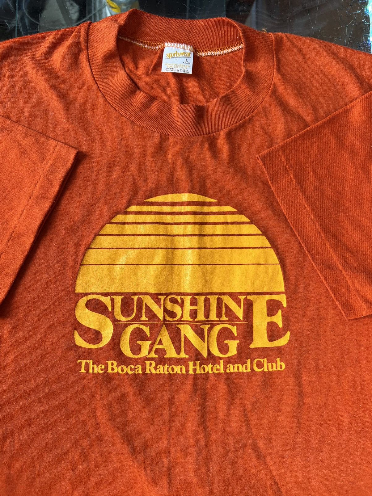 Vintage 70s Sunshine Gang Boca Raton Florida Shirt
