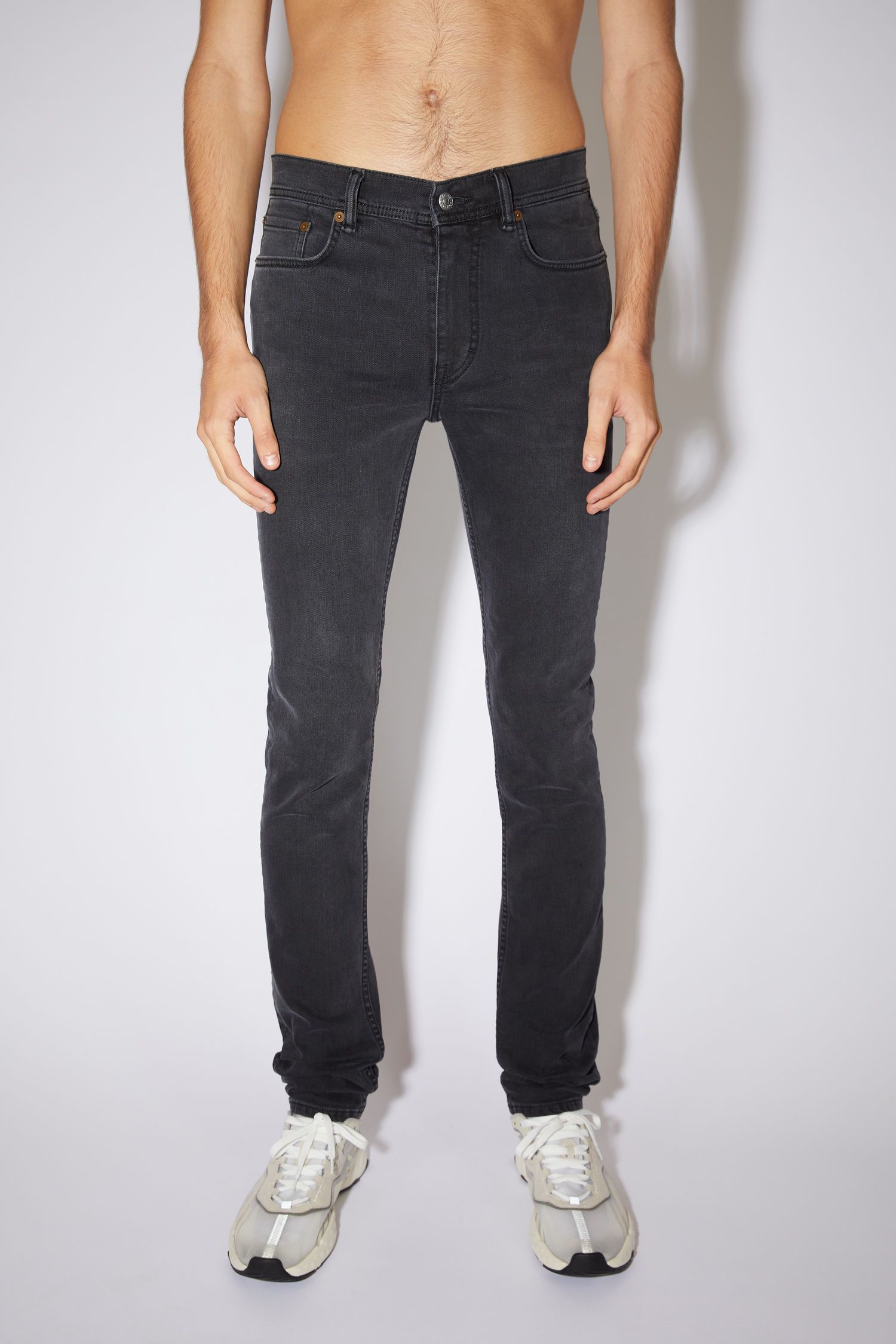 Acne Studios ACNE STUDIOS North Off-black Denim Jeans Size US 34 / EU 50 - 1 Thumbnail