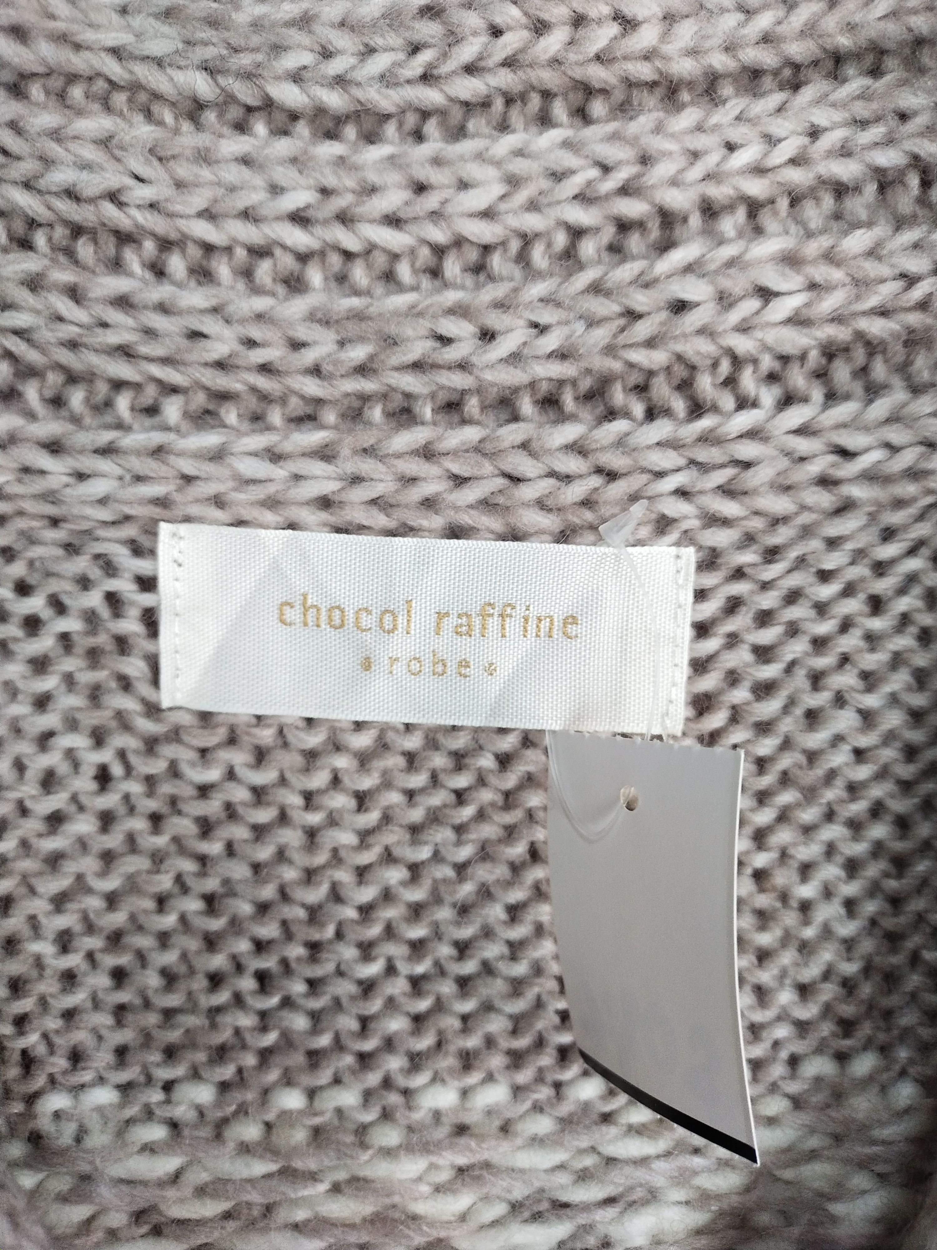 Aran Isles Knitwear Chocol Raffine brown cardigan knitwear japan #S046 Size US S / EU 44-46 / 1 - 8 Thumbnail
