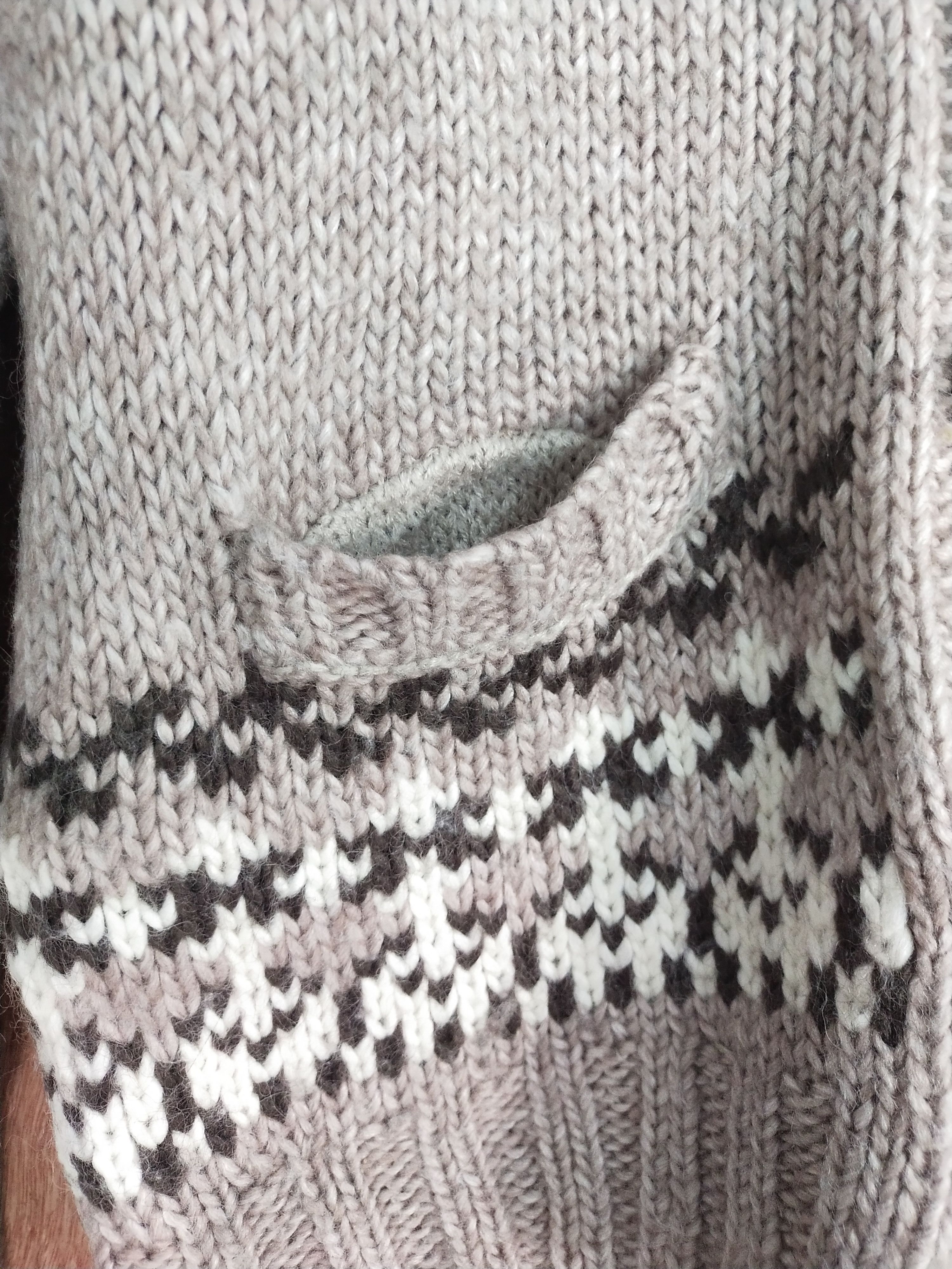 Aran Isles Knitwear Chocol Raffine brown cardigan knitwear japan #S046 Size US S / EU 44-46 / 1 - 5 Thumbnail