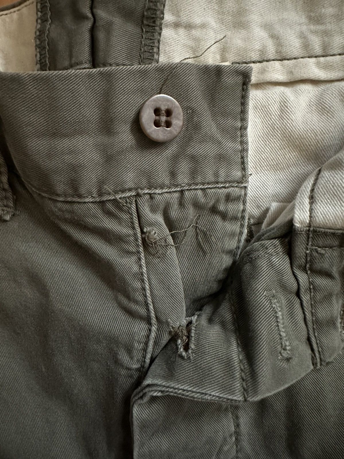 RRL Ralph Lauren RRL Slim Fit Chino Cotton Twill Utility Size US 29 - 7 Thumbnail