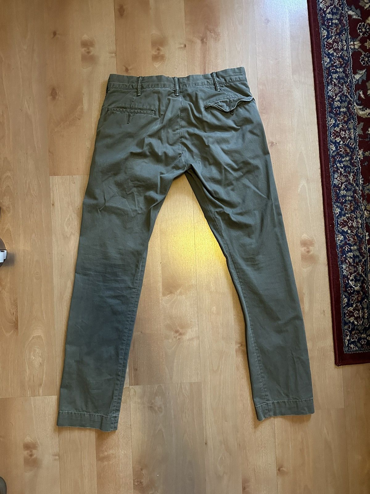 RRL Ralph Lauren RRL Slim Fit Chino Cotton Twill Utility Size US 29 - 3 Thumbnail