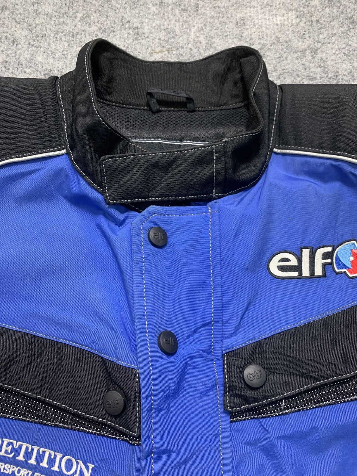 Vintage Vintage Elf Moto Sports Racing Embroidered Big Logo Jacket Size US L / EU 52-54 / 3 - 7 Thumbnail