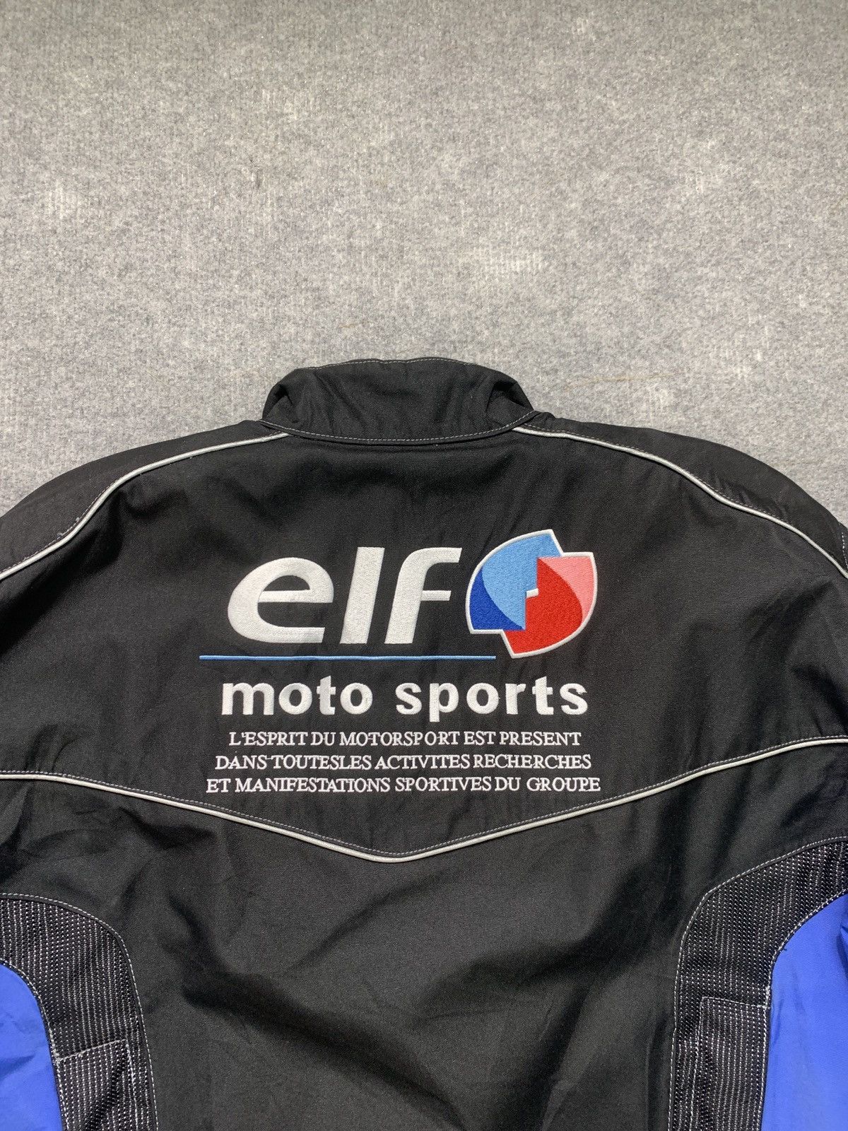 Vintage Vintage Elf Moto Sports Racing Embroidered Big Logo Jacket Size US L / EU 52-54 / 3 - 15 Thumbnail