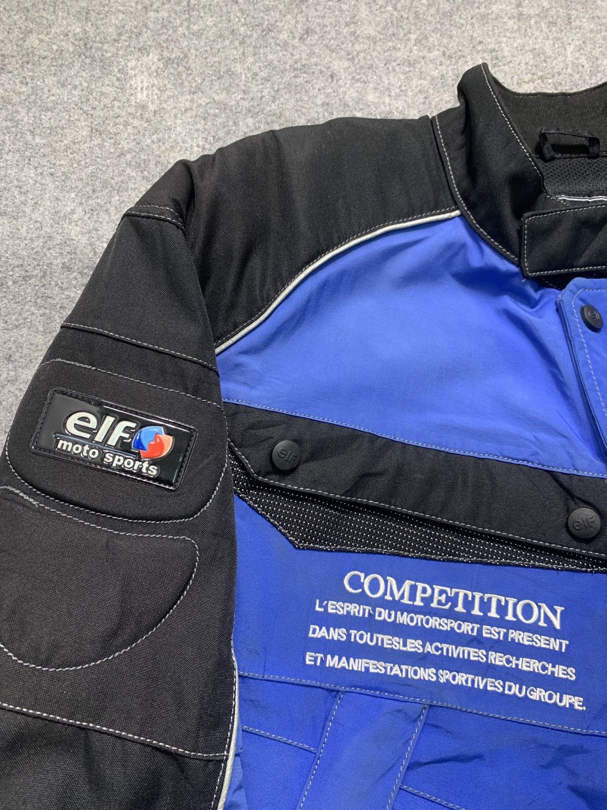 Vintage Vintage Elf Moto Sports Racing Embroidered Big Logo Jacket Size US L / EU 52-54 / 3 - 4 Thumbnail