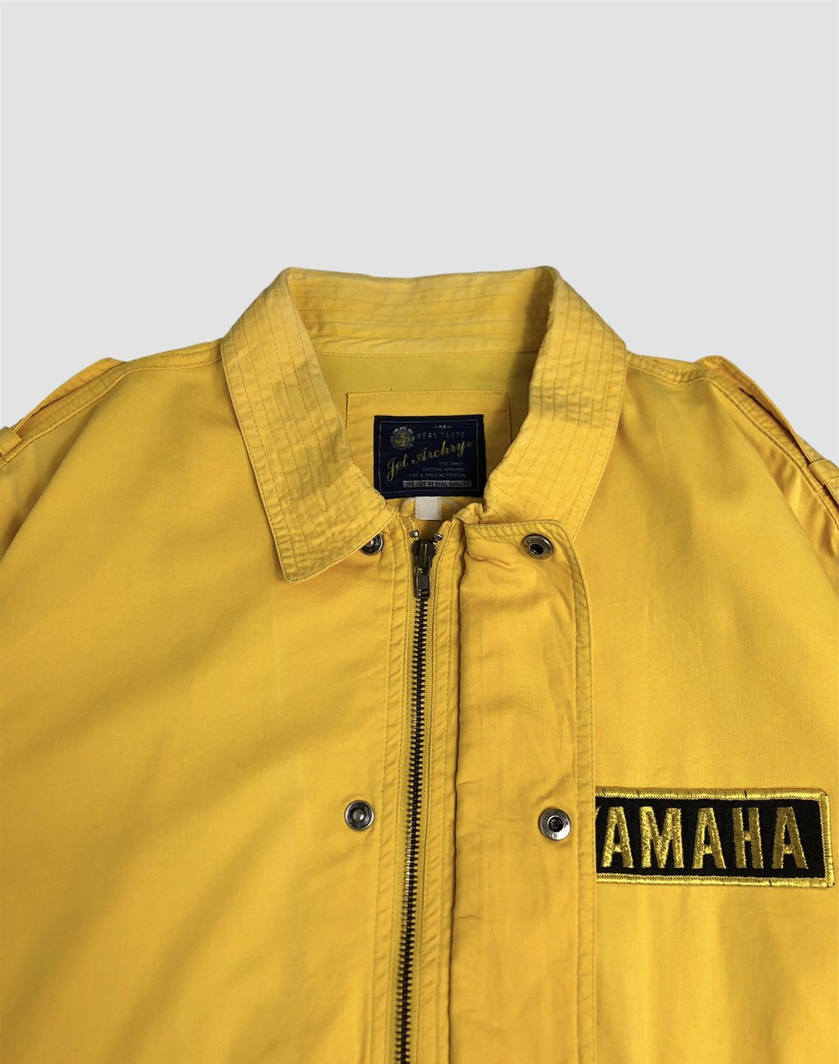 Japanese Brand × Yamaha Vintage 90s Yamaha x Marlboro Patchwork Jacket Size US L / EU 52-54 / 3 - 10 Thumbnail