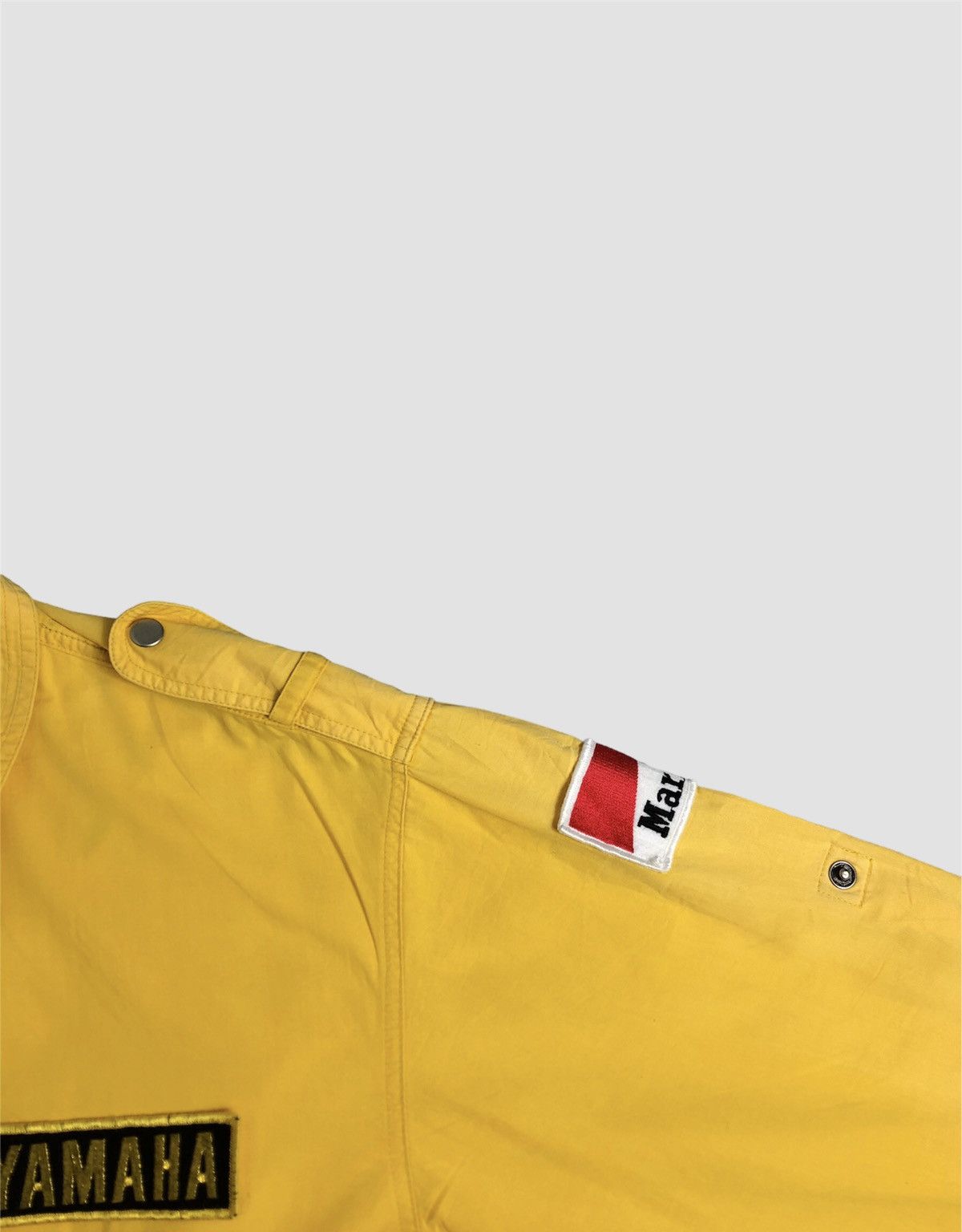 Japanese Brand × Yamaha Vintage 90s Yamaha x Marlboro Patchwork Jacket Size US L / EU 52-54 / 3 - 11 Thumbnail