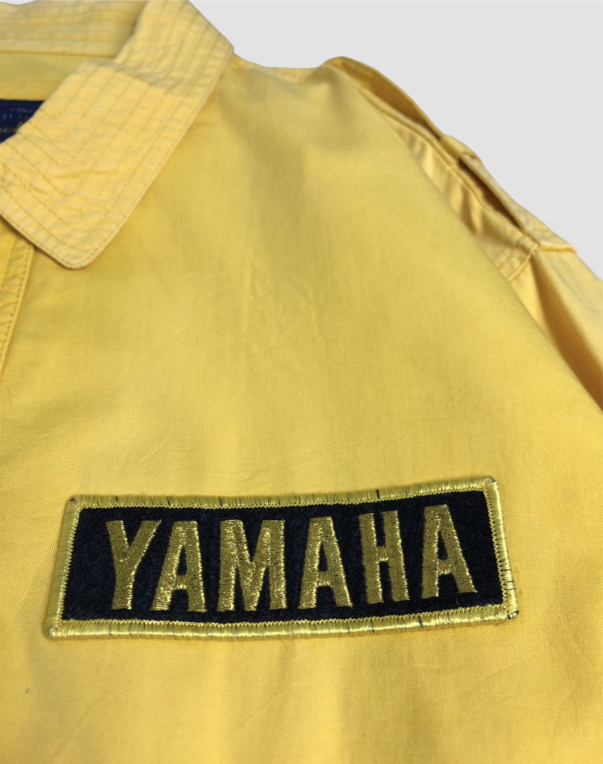 Japanese Brand × Yamaha Vintage 90s Yamaha x Marlboro Patchwork Jacket Size US L / EU 52-54 / 3 - 5 Thumbnail