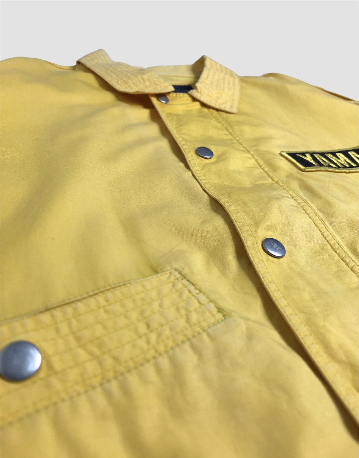 Japanese Brand × Yamaha Vintage 90s Yamaha x Marlboro Patchwork Jacket Size US L / EU 52-54 / 3 - 7 Thumbnail