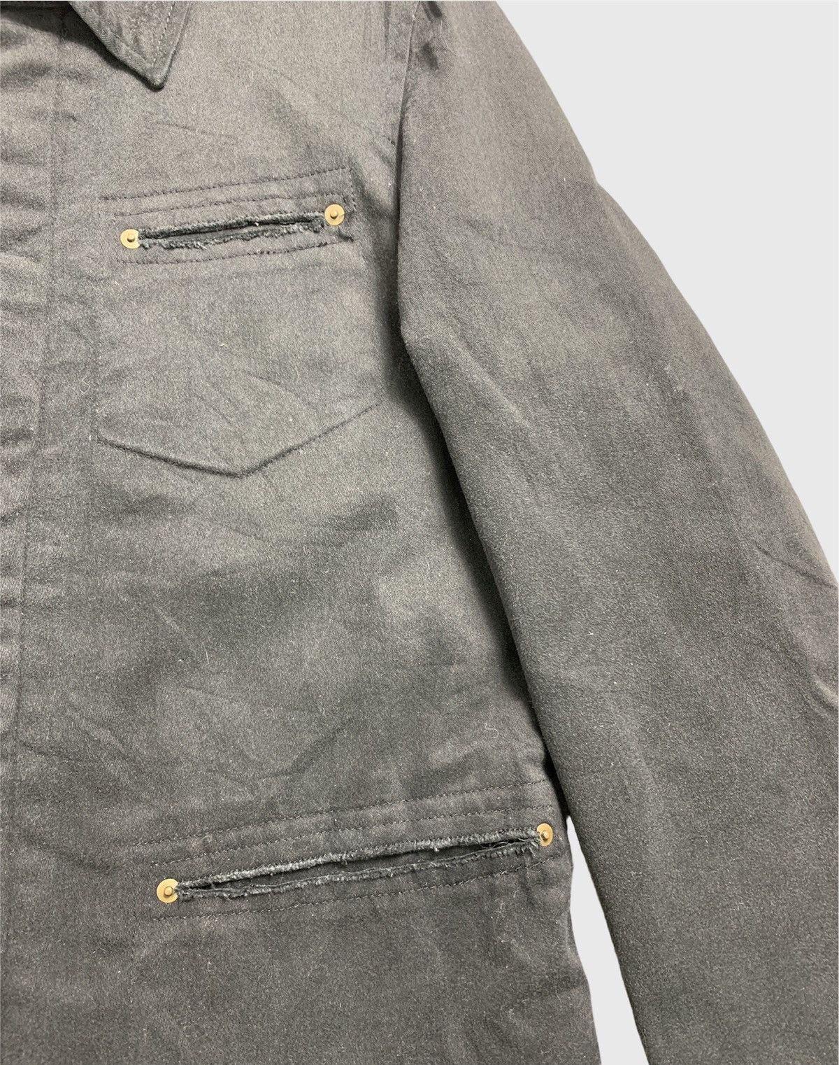 Boycott Vintage Boycott Made in Japan Hickory Chore Quilted Jacket Size US M / EU 48-50 / 2 - 5 Thumbnail
