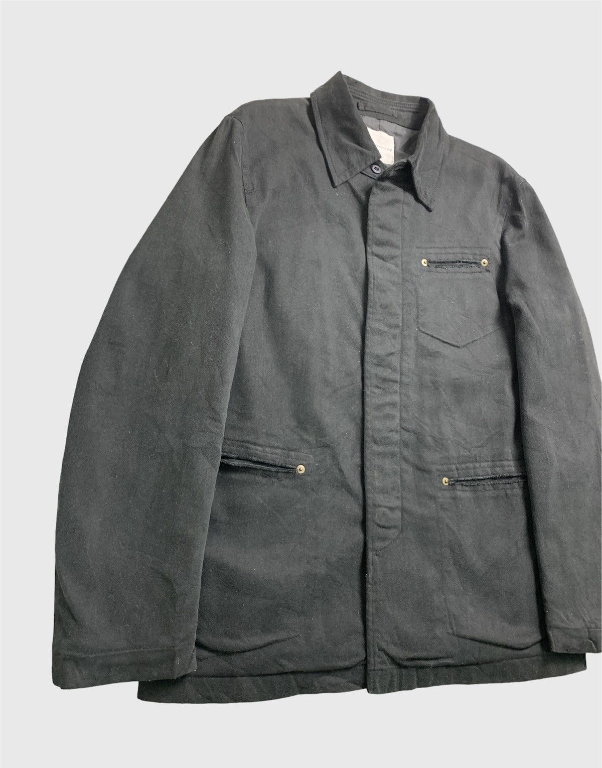 Boycott Vintage Boycott Made in Japan Hickory Chore Quilted Jacket Size US M / EU 48-50 / 2 - 2 Thumbnail