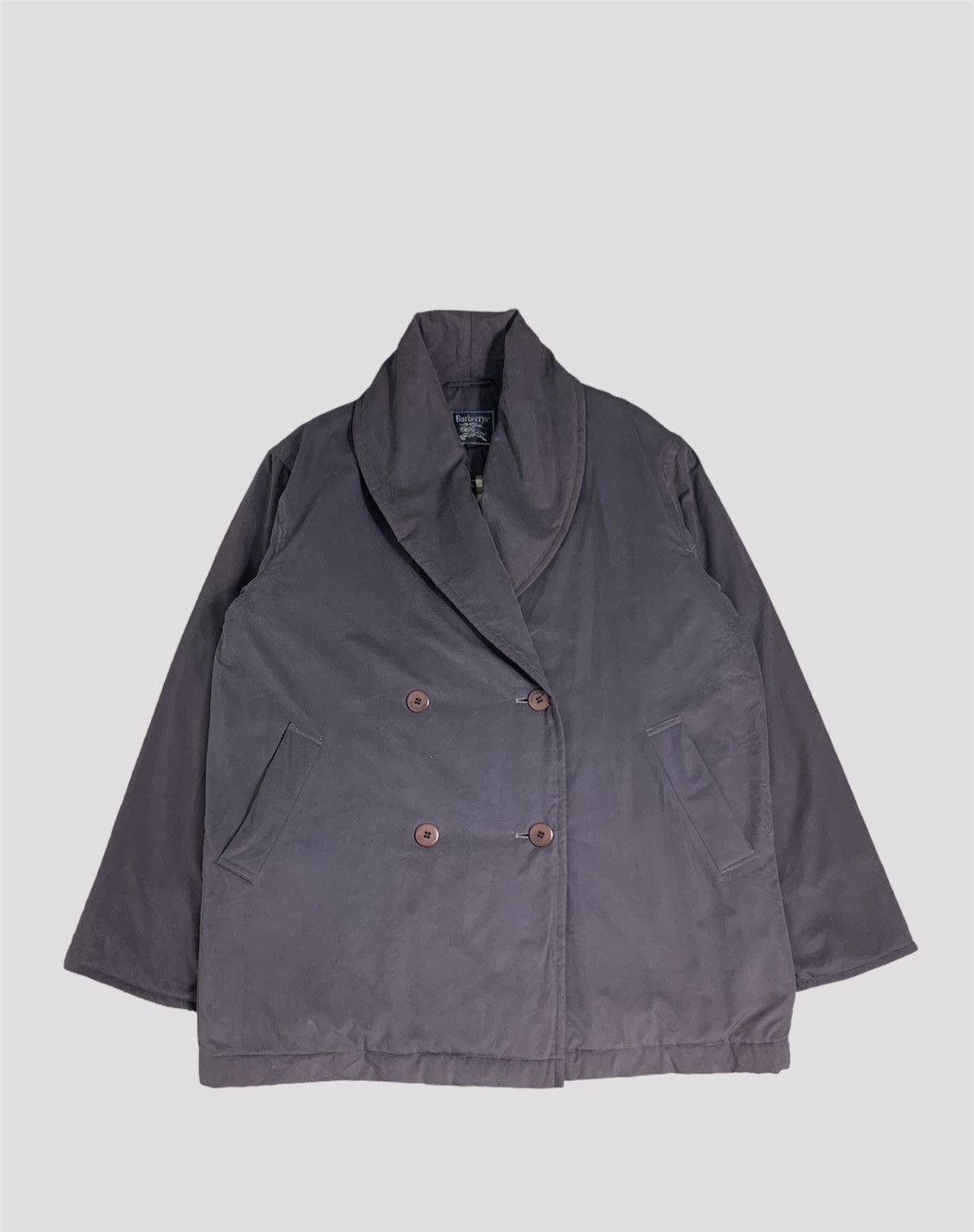 Burberry × Vintage Vintage Burberry Nova Check Coat Size US L / EU 52-54 / 3 - 2 Thumbnail