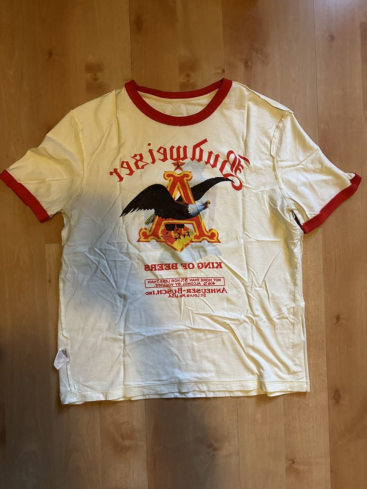 Telfar TELFAR Budweiser T Shirt Size US L / EU 52-54 / 3 - 5 Thumbnail