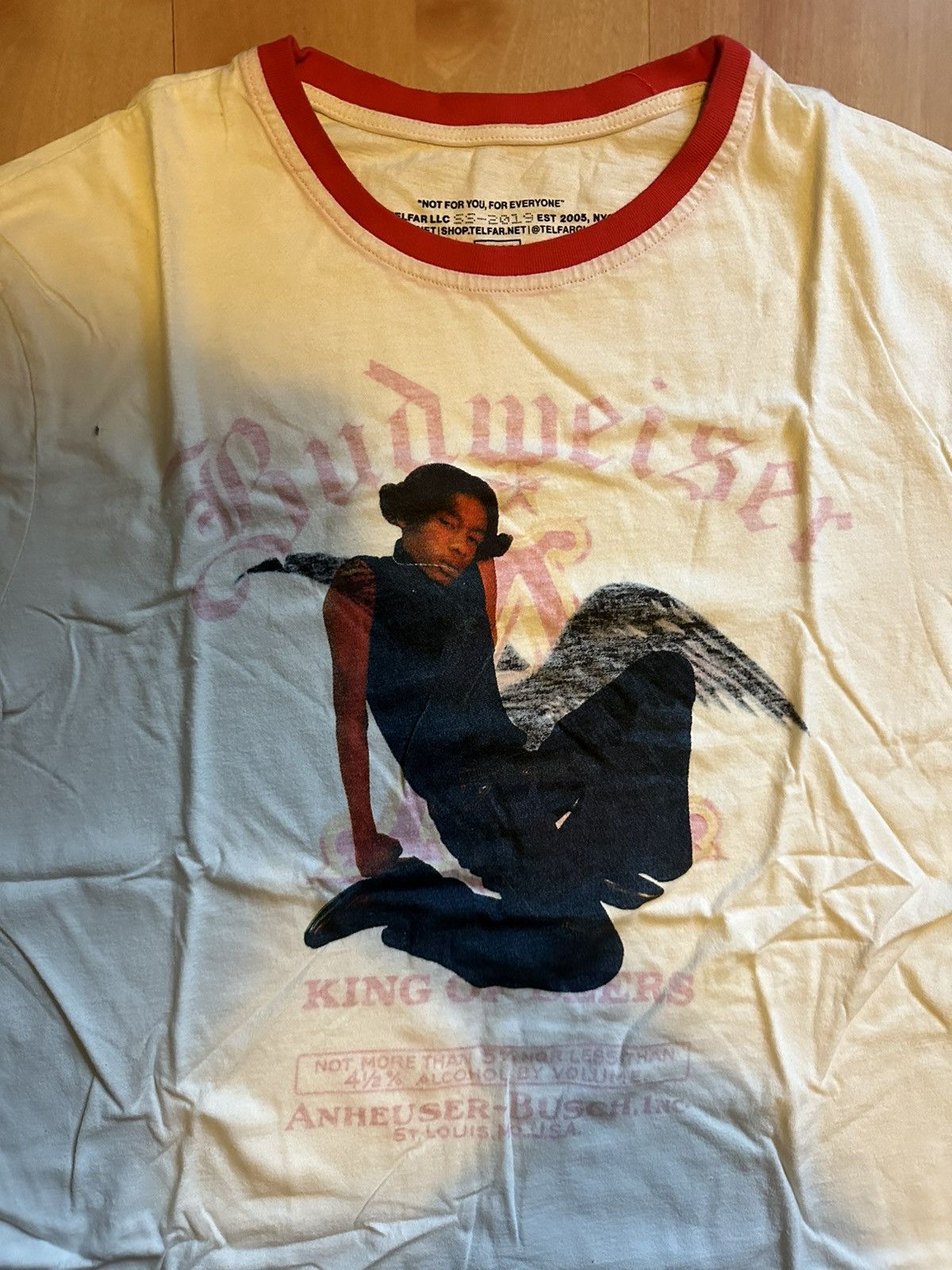 Telfar TELFAR Budweiser T Shirt Size US L / EU 52-54 / 3 - 3 Thumbnail