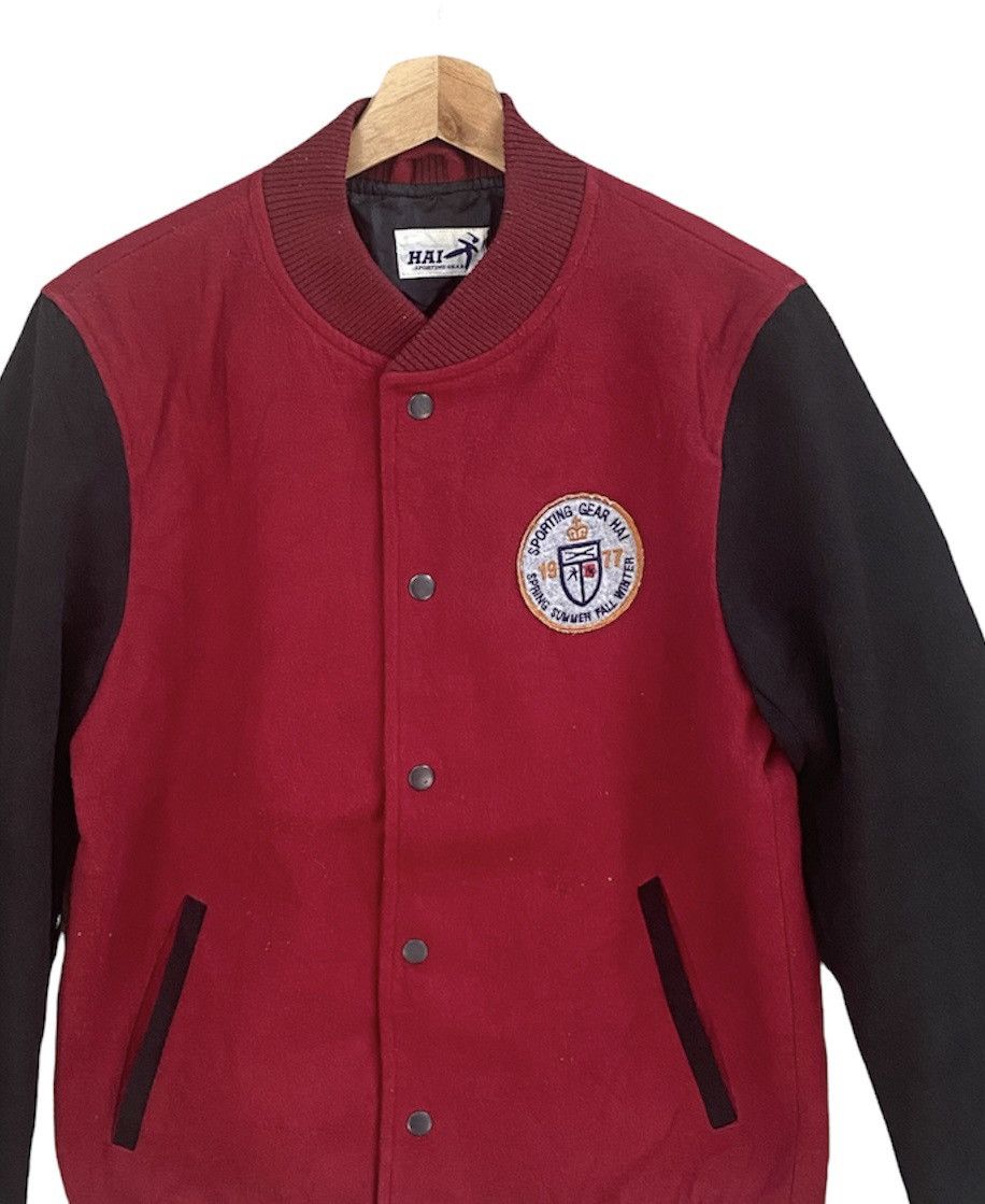 Hai Sporting Gear × Issey Miyake Issey miyake Hai sporting gear embroidered varsity jacket Size US S / EU 44-46 / 1 - 4 Thumbnail