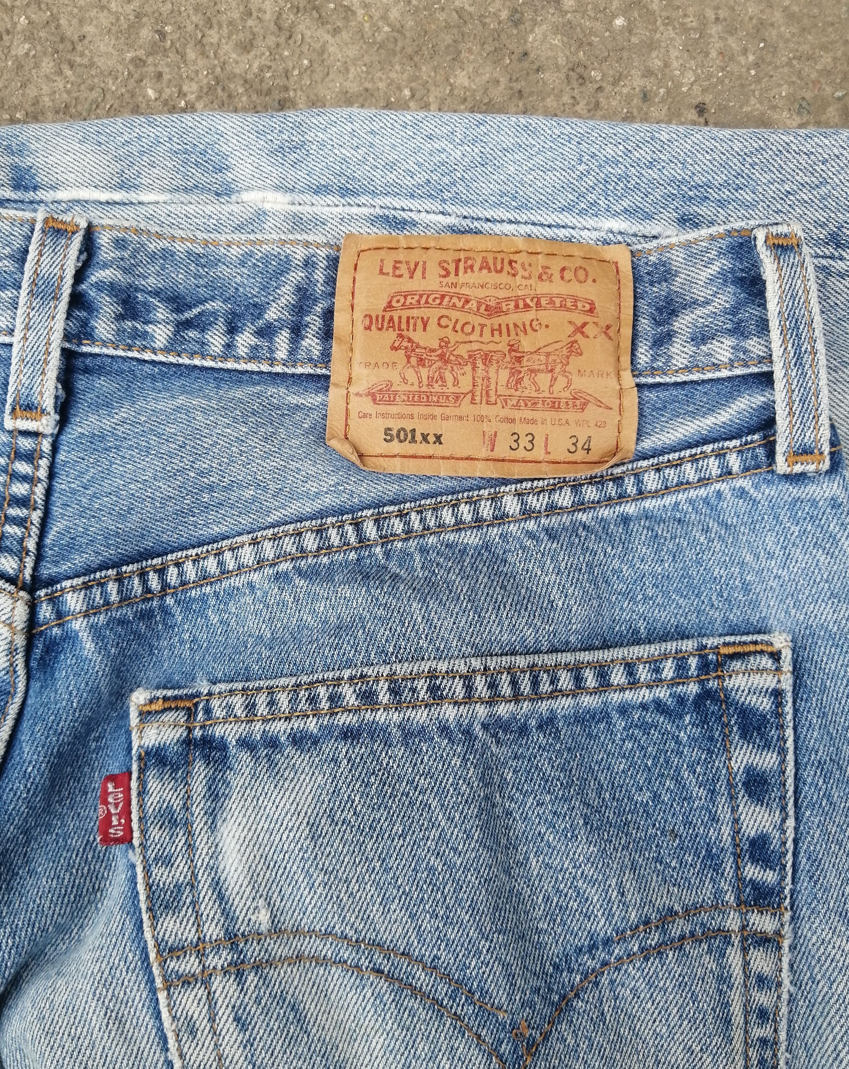 Levi's × Levi's Vintage Clothing Vintage Levis 501xx Jeans Size US 30 / EU 46 - 5 Thumbnail