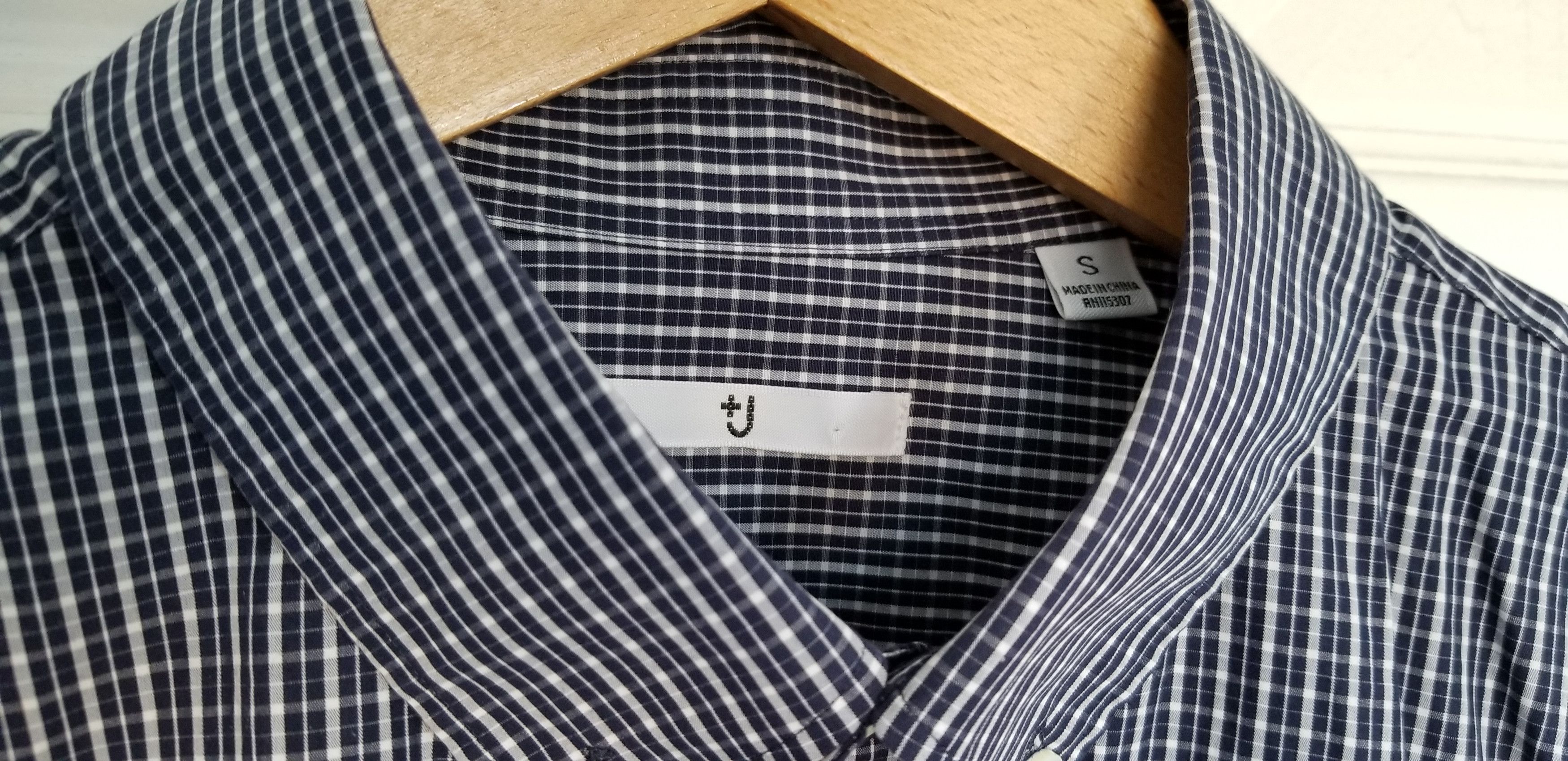 Jil Sander × Uniqlo Uniqlo +J Blue Plaid Button Up Shirt Jil Sander Size US S / EU 44-46 / 1 - 6 Thumbnail