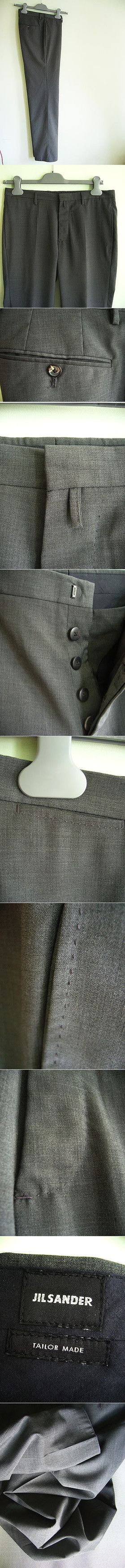 Jil Sander Jil Sander by Raf Simons Wool Grey 2 Button Suit Small 44 Size 36R - 4 Thumbnail