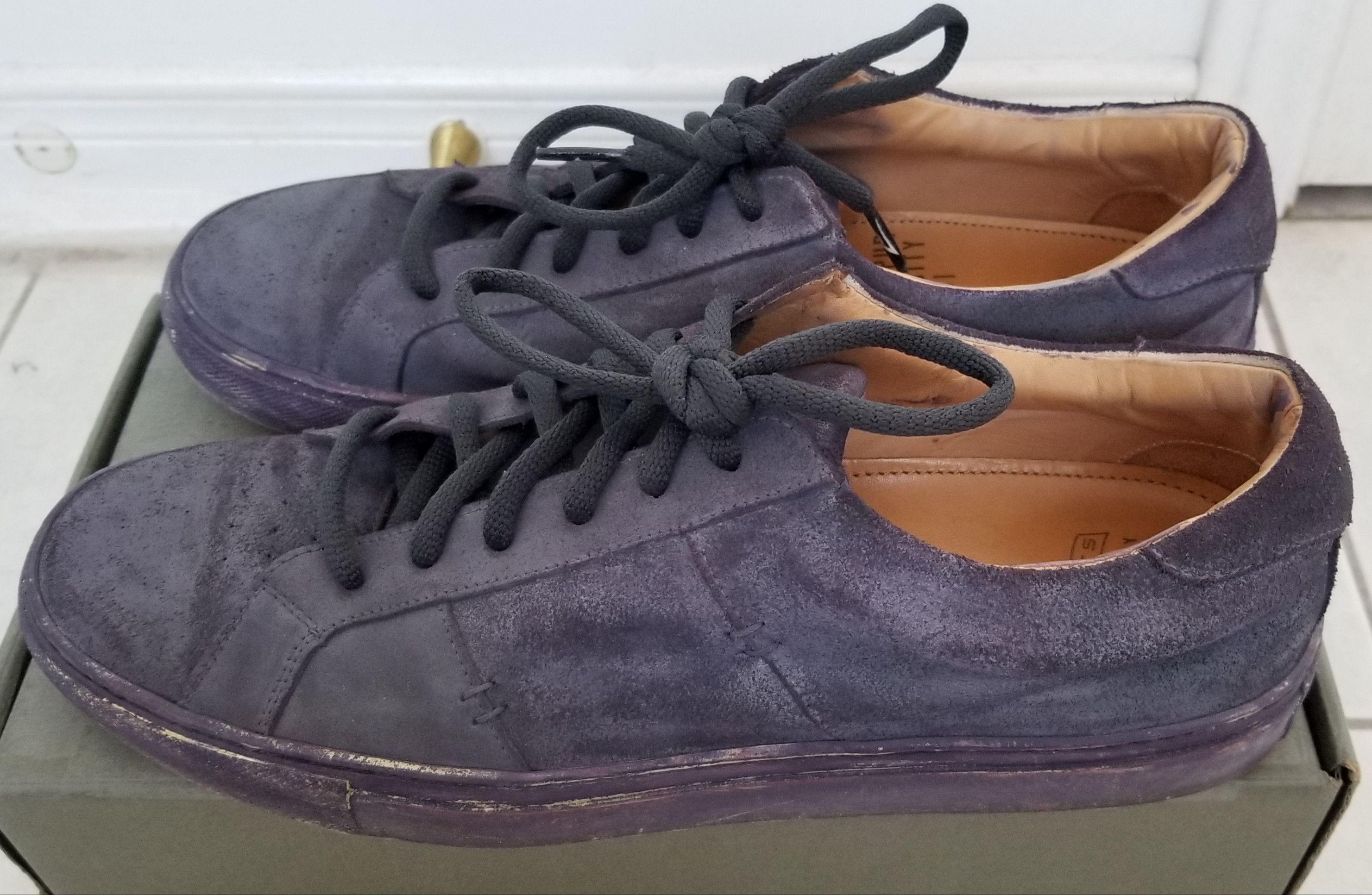 Greats GREATS Brooklyn Custom Drkshdw Purple Sneakers Lanvin 10 Size US 10 / EU 43 - 2 Thumbnail